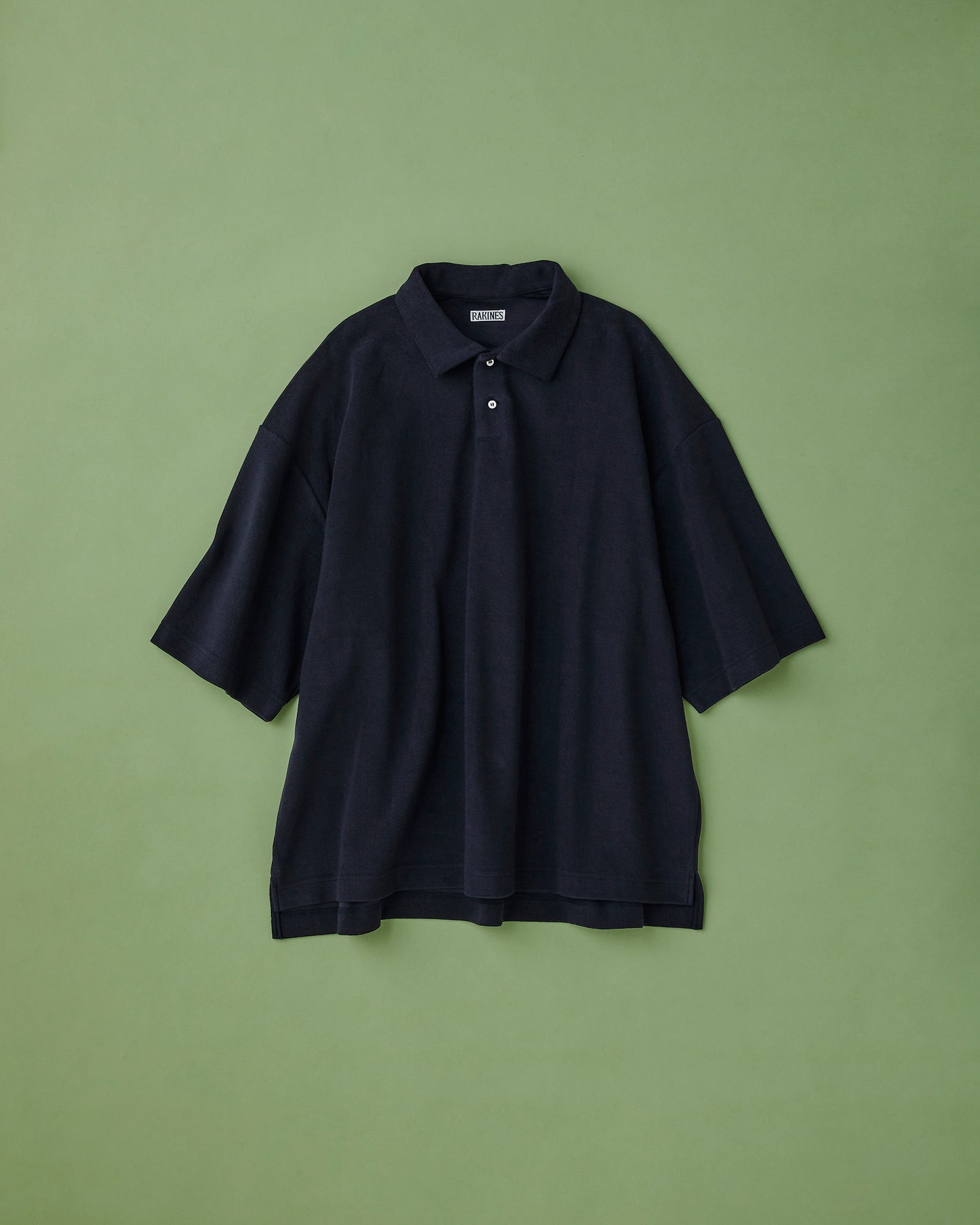 Organic cotton mini pile - Bryan "Duck blue"