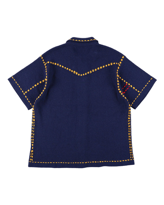 SUMMER PG1 WESTERN SHIRT "NAVY"