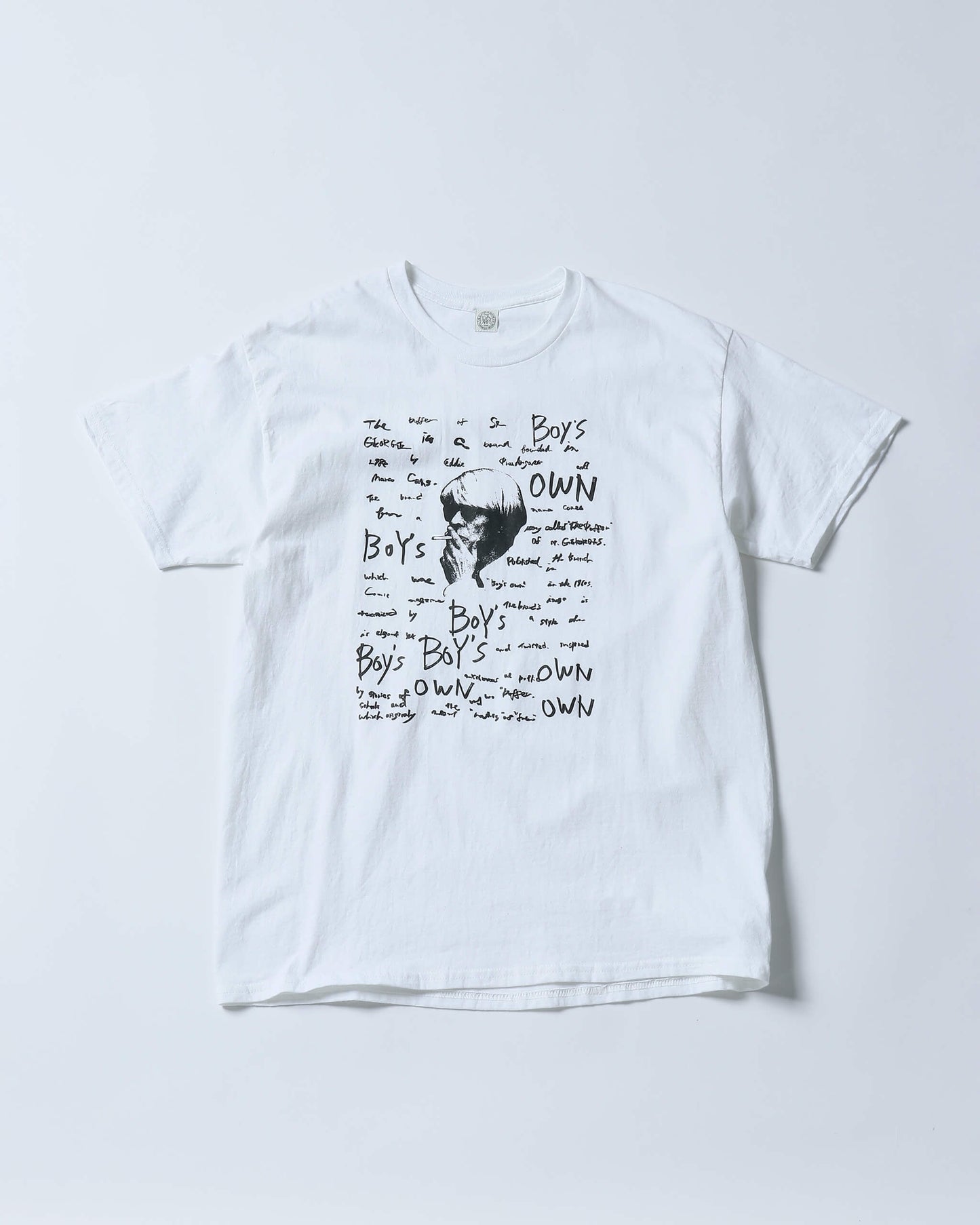 BOYS OWN SHORT SLEEVE T-SHIRT "WHITE"