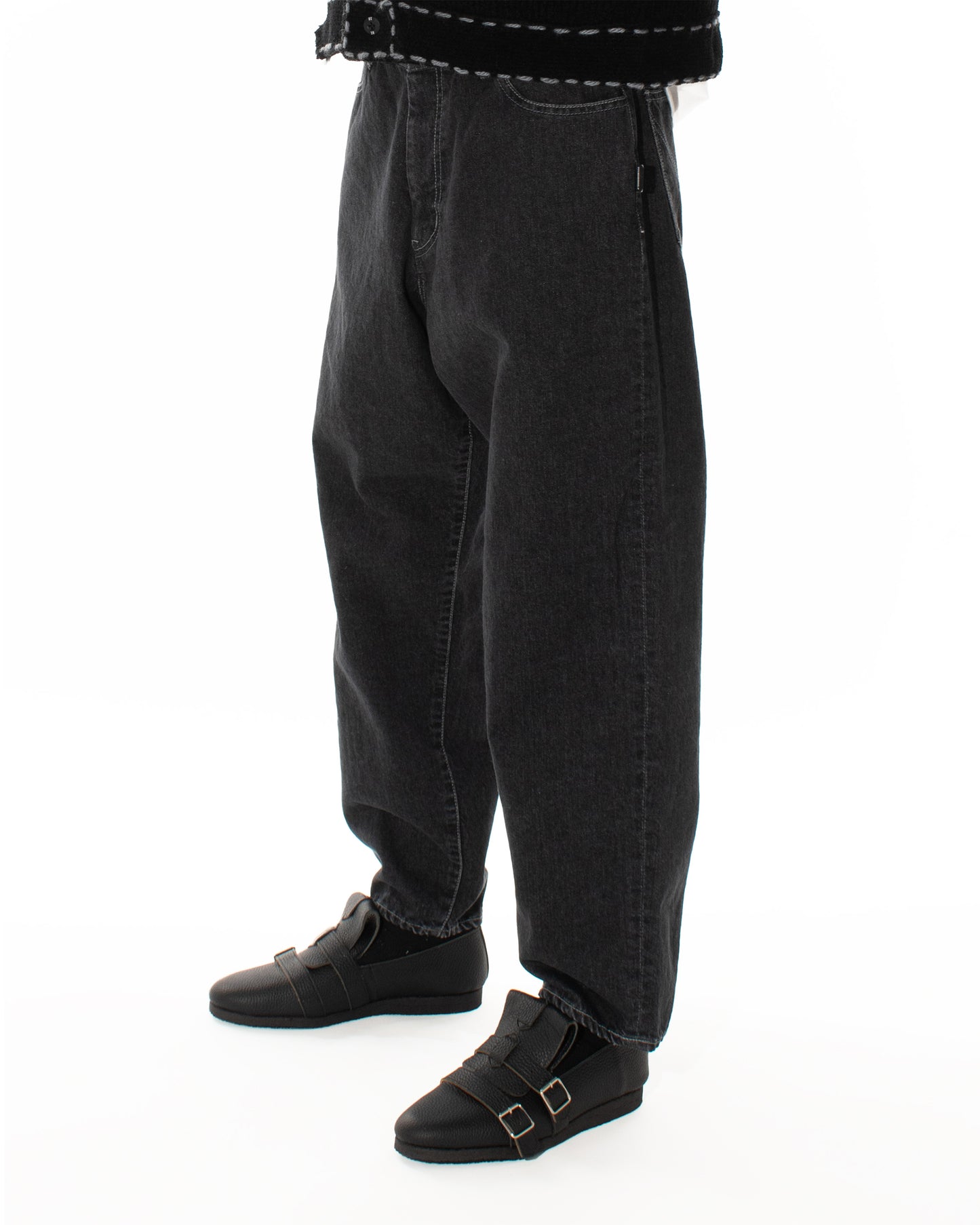 【在庫あり】NH X PHINGERIN . 6PK DENIM PANTS "BLACK"