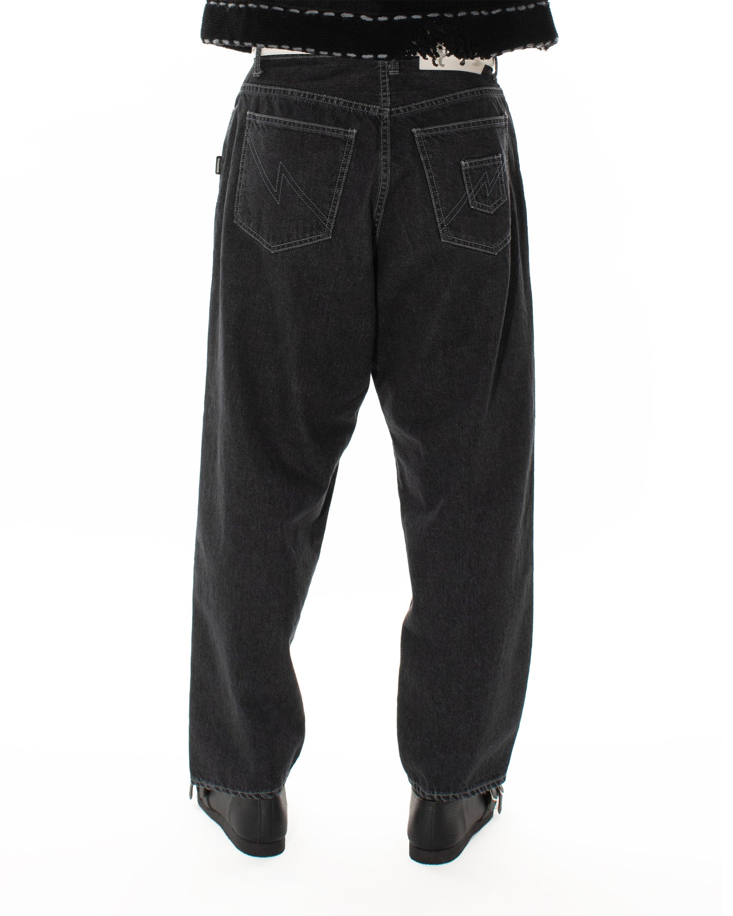 【在庫あり】NH X PHINGERIN . 6PK DENIM PANTS "BLACK"