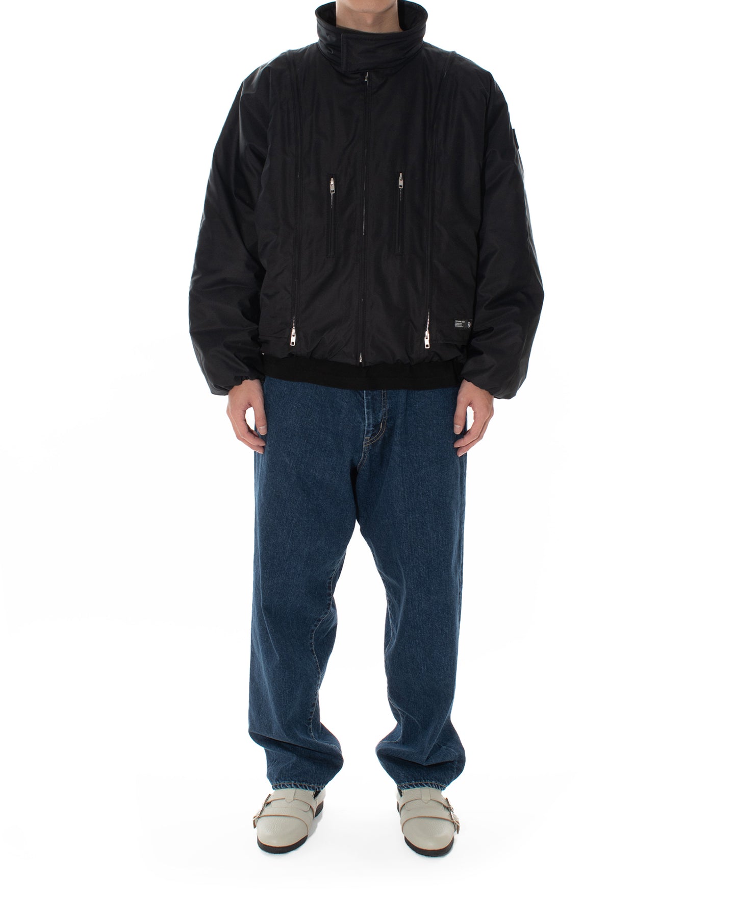 NH X PHINGERIN . NOREN JACKET "BLACK"
