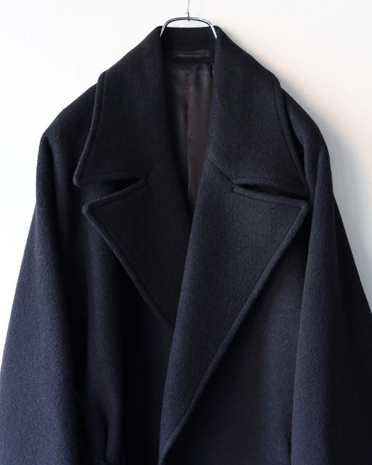 WRAP COAT "BLACK"