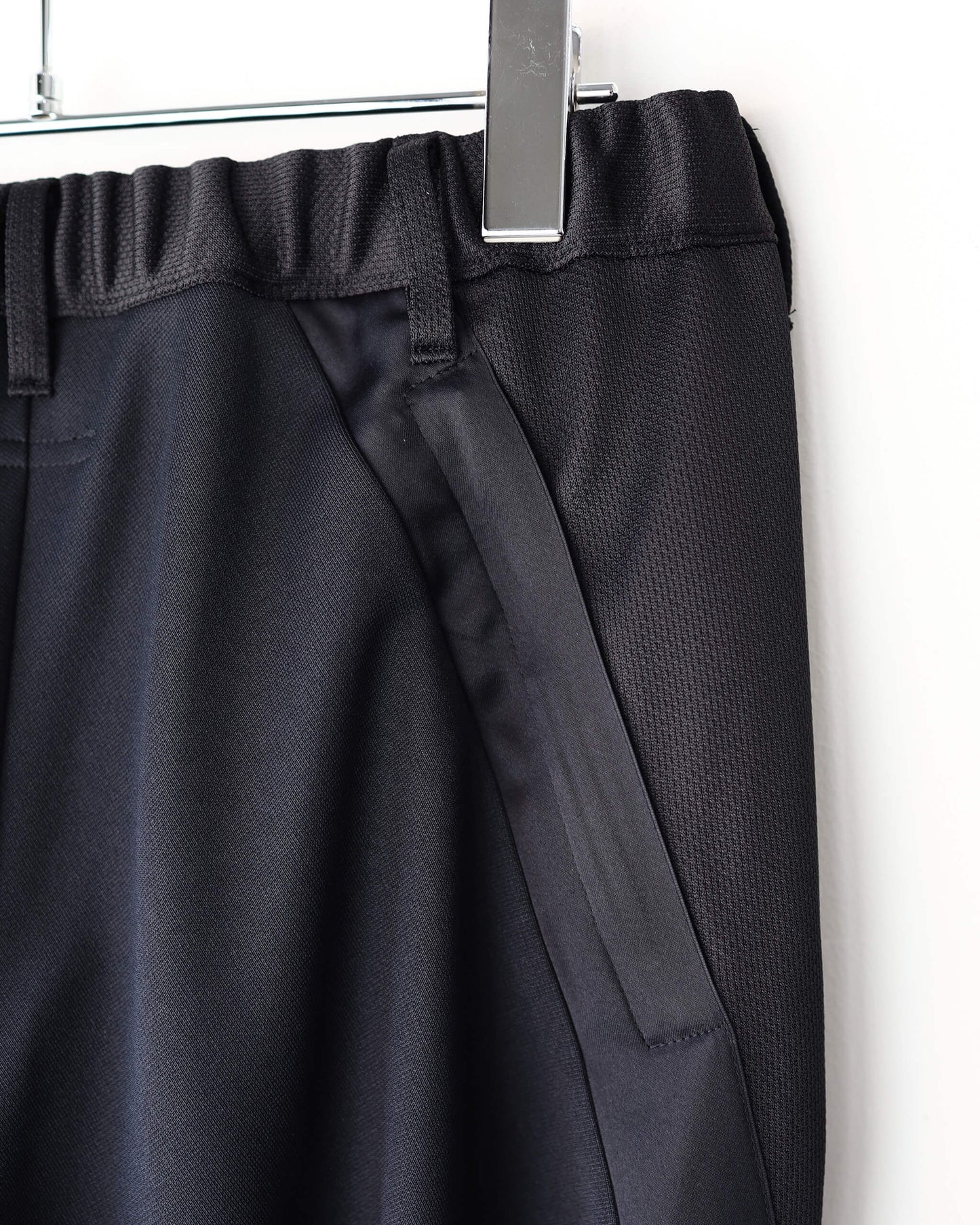 JERSEY TRACK PANTS "Bk"