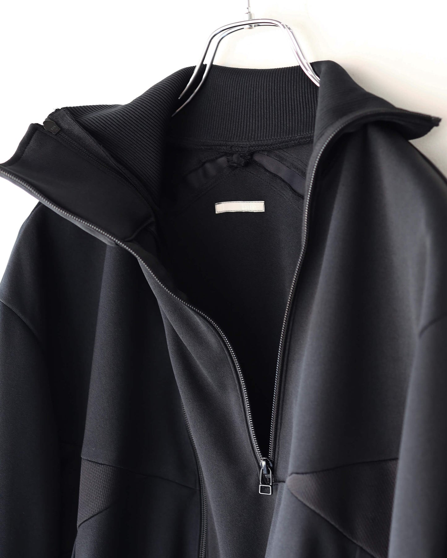 JERSEY TRACK JACKET "Bk"