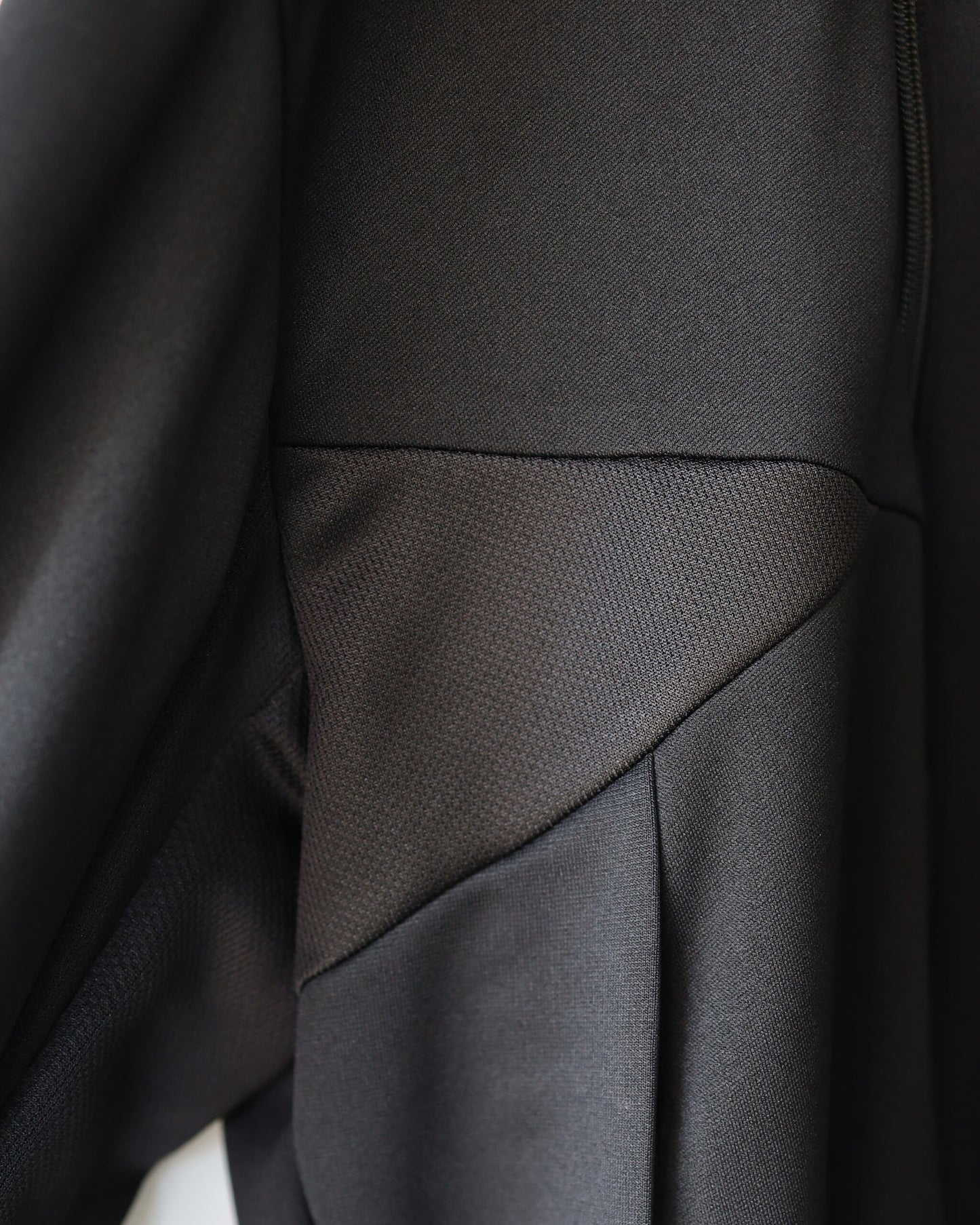 JERSEY TRACK JACKET "Bk"