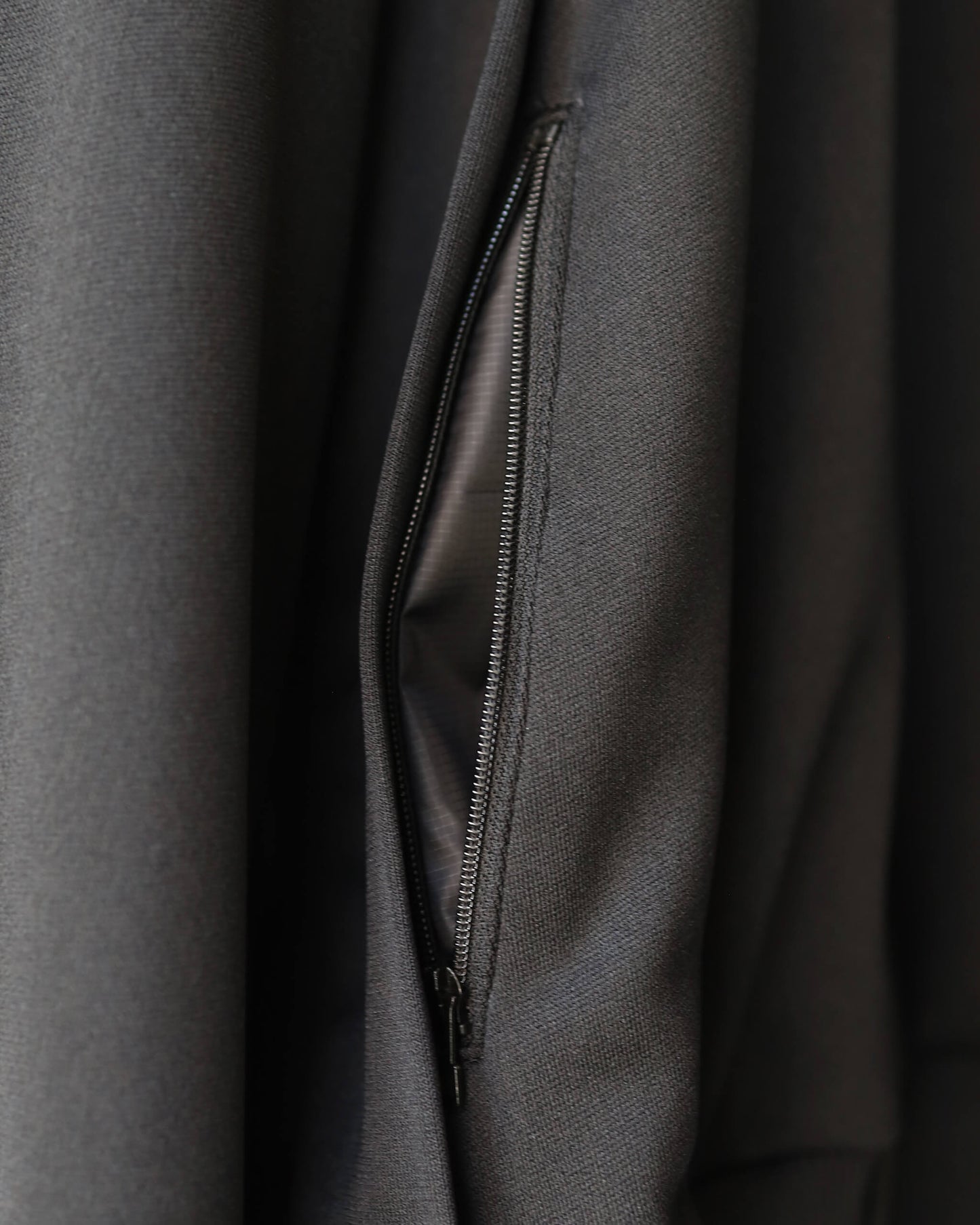 JERSEY TRACK JACKET "Bk"