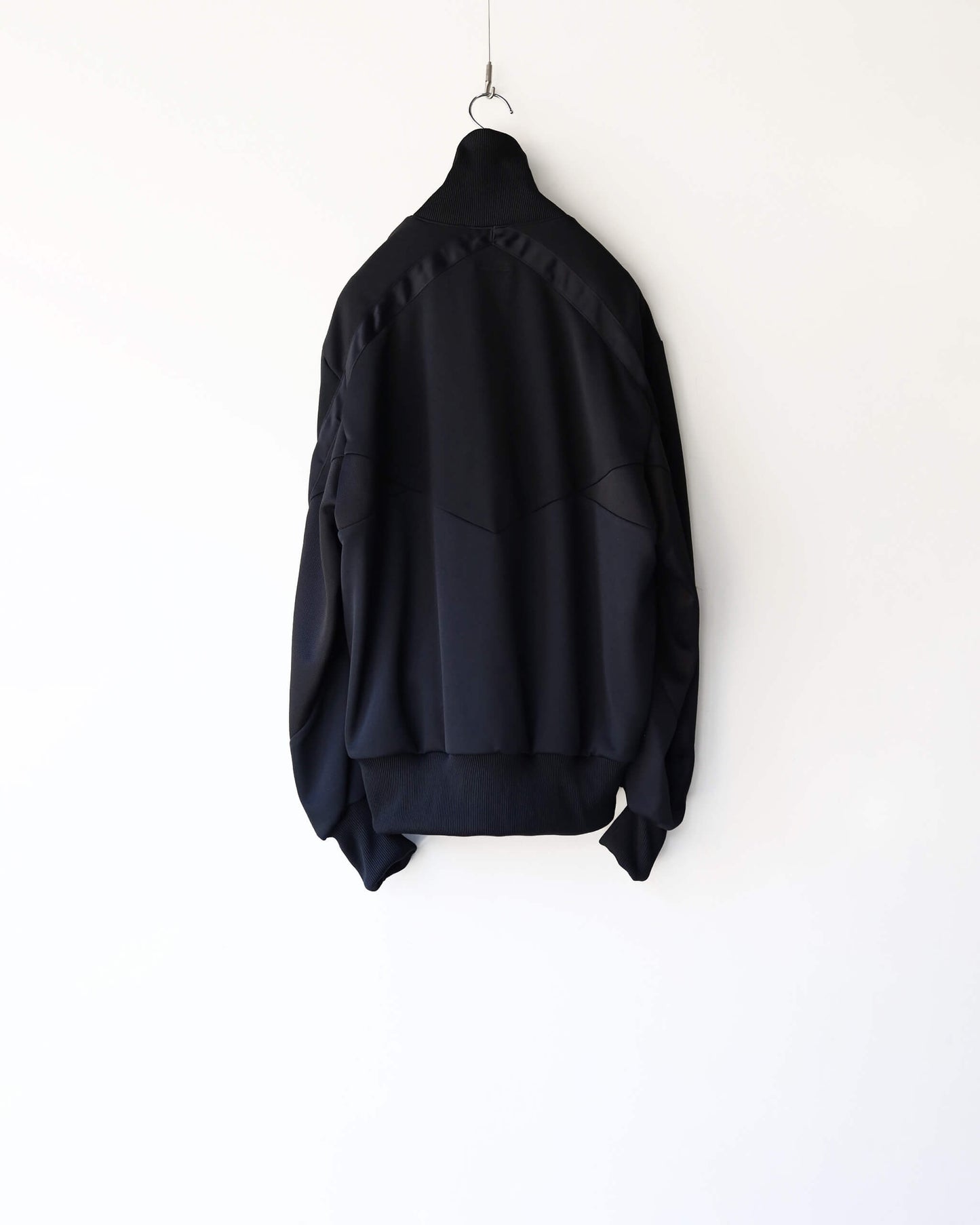 JERSEY TRACK JACKET "Bk"
