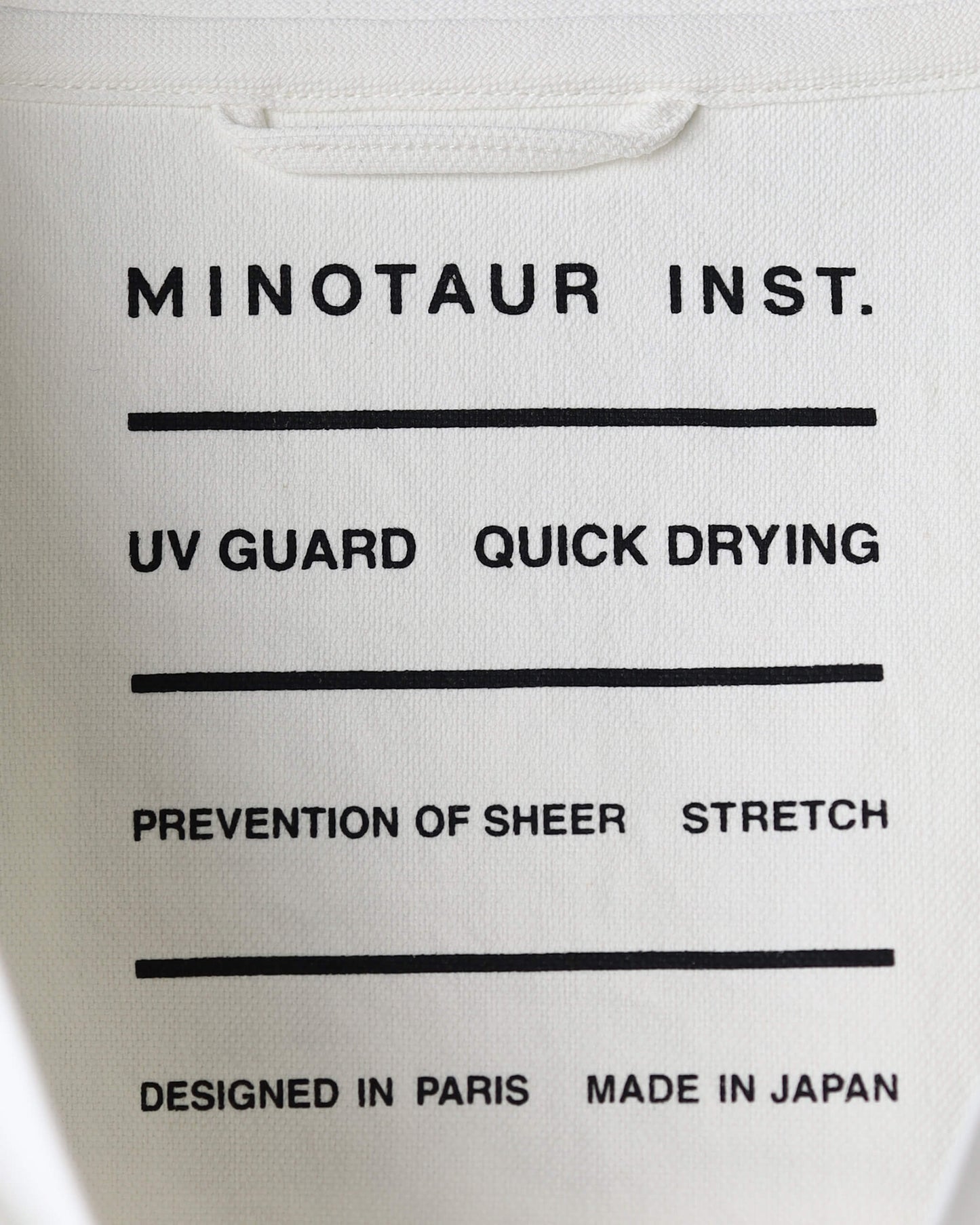 S/S CREW SHIRTS "WHITE"