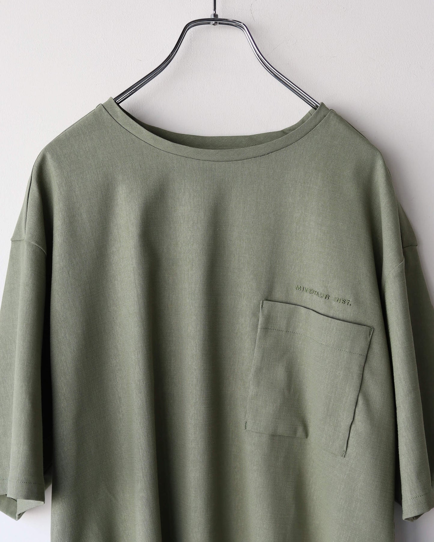 S/S CREW SHIRTS "OLIVE"