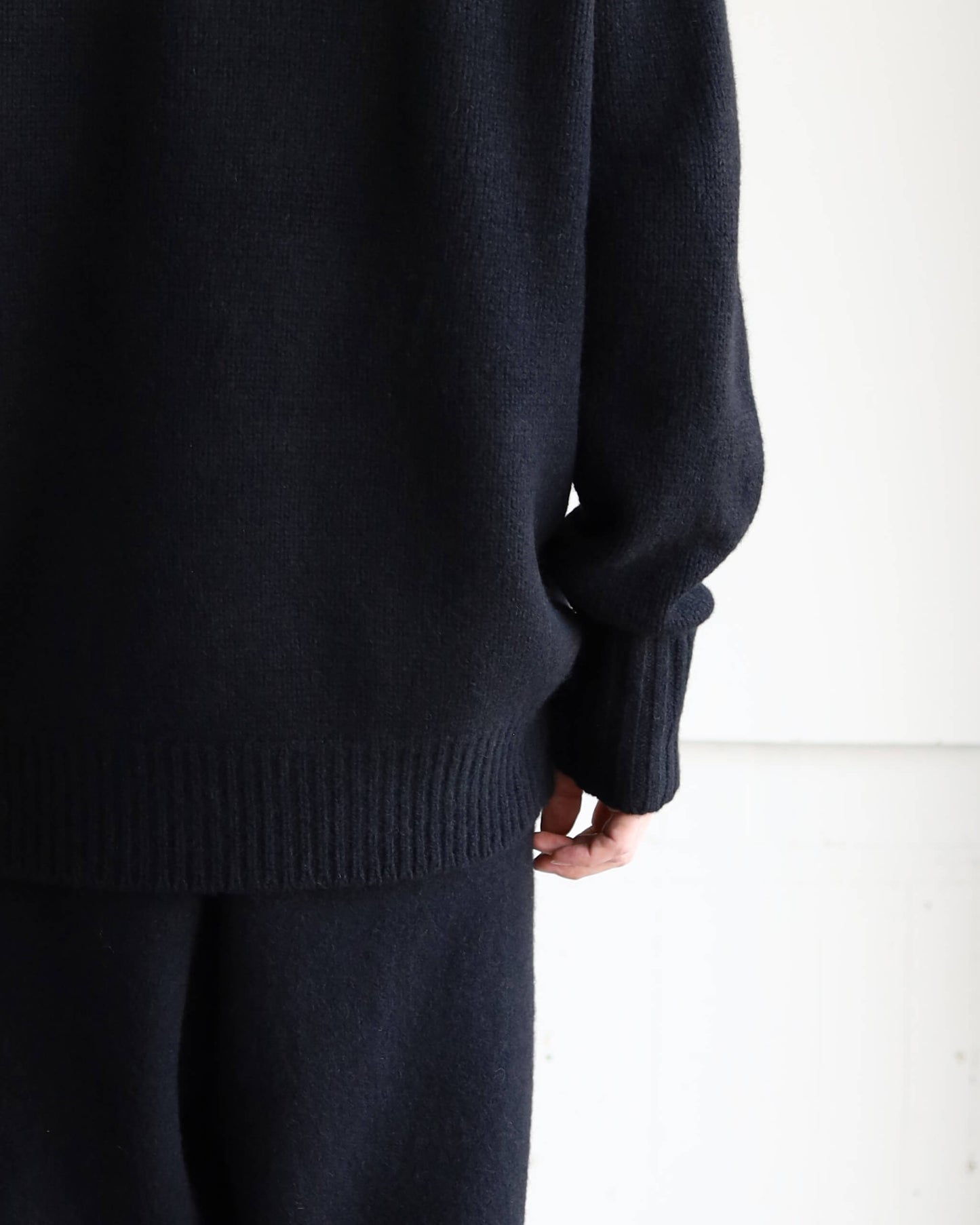 Innocent YAK Shetland sweater "Black"