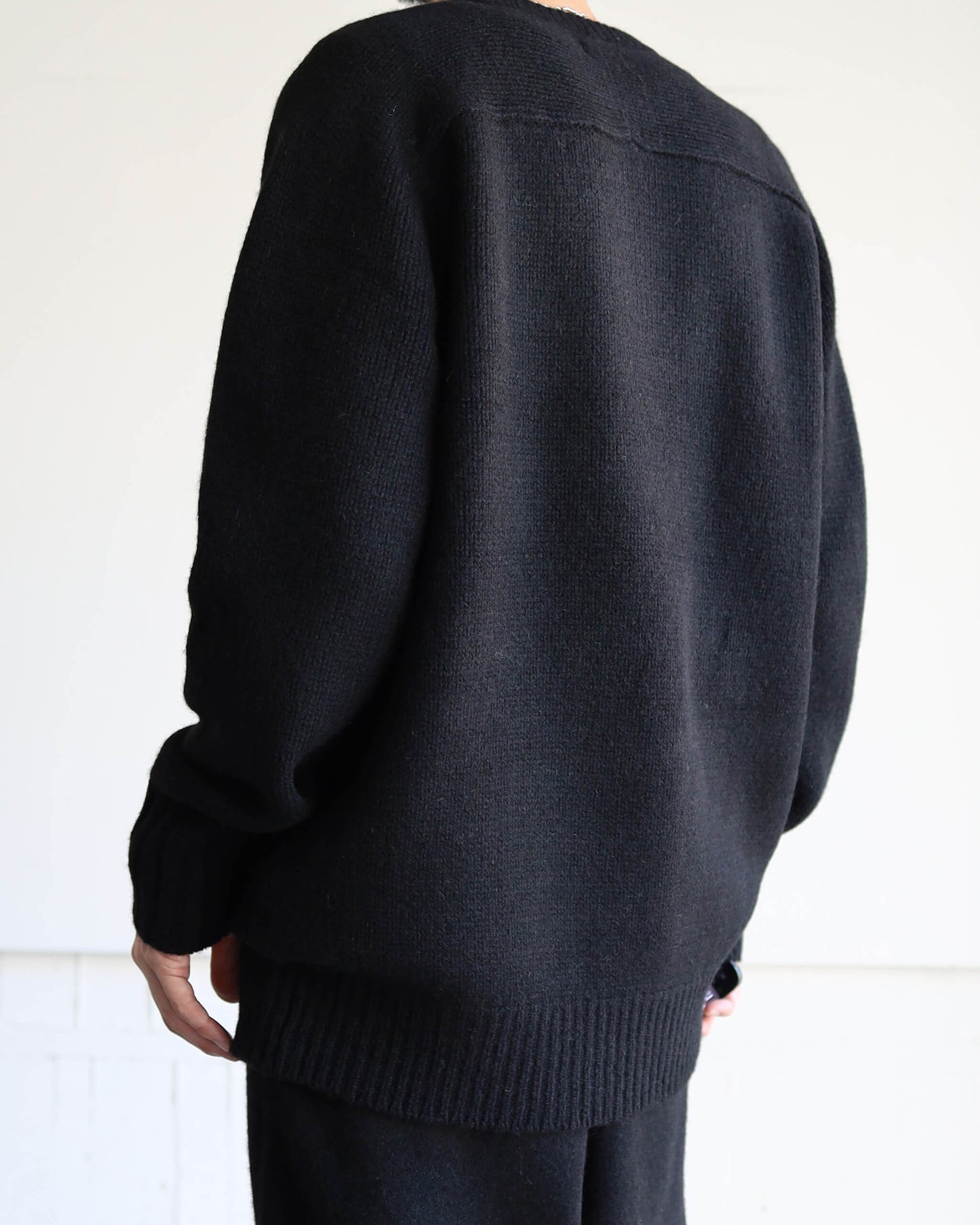 Innocent YAK Shetland sweater "Black"