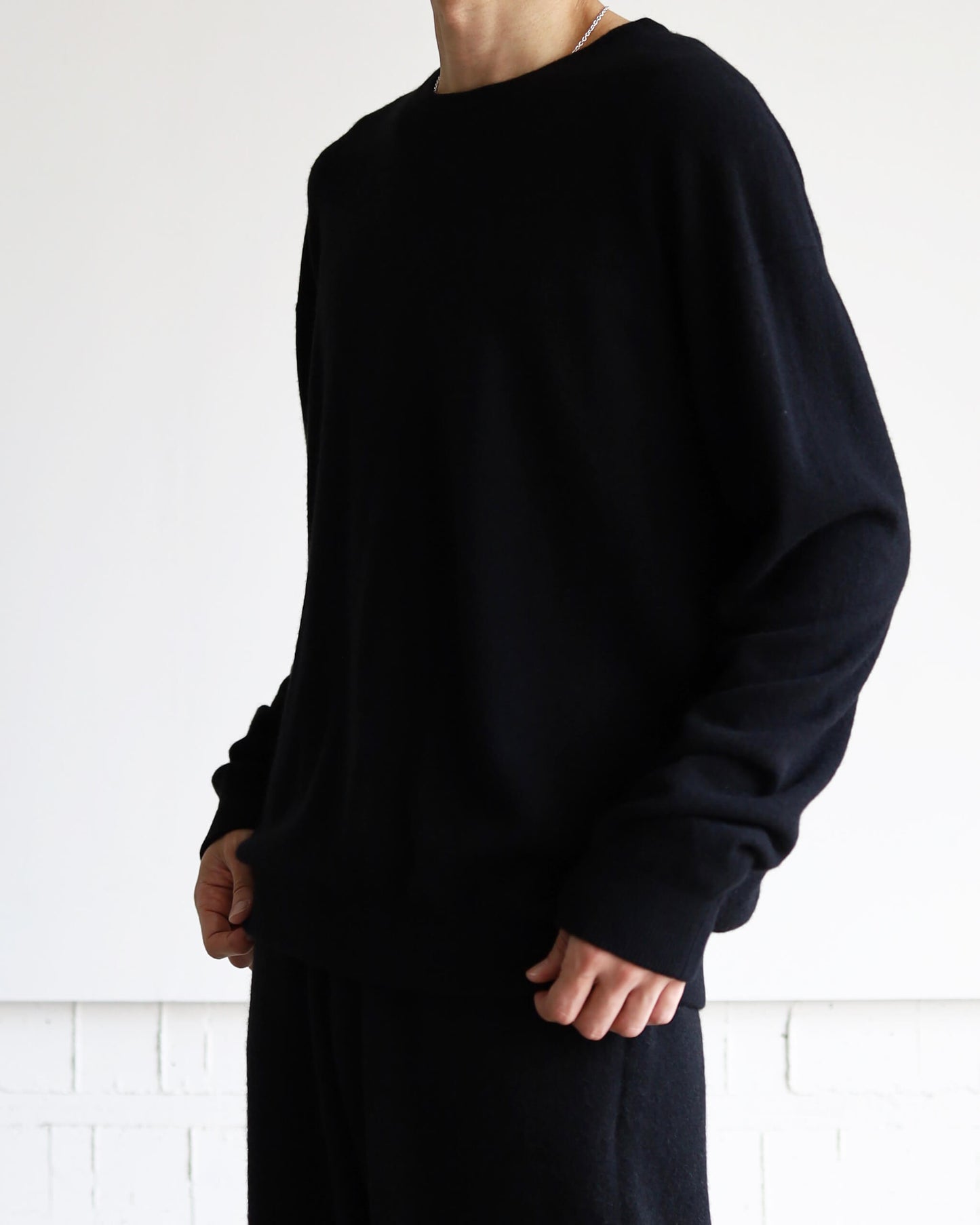 Innocent YAK Sweat like sweater "Black"