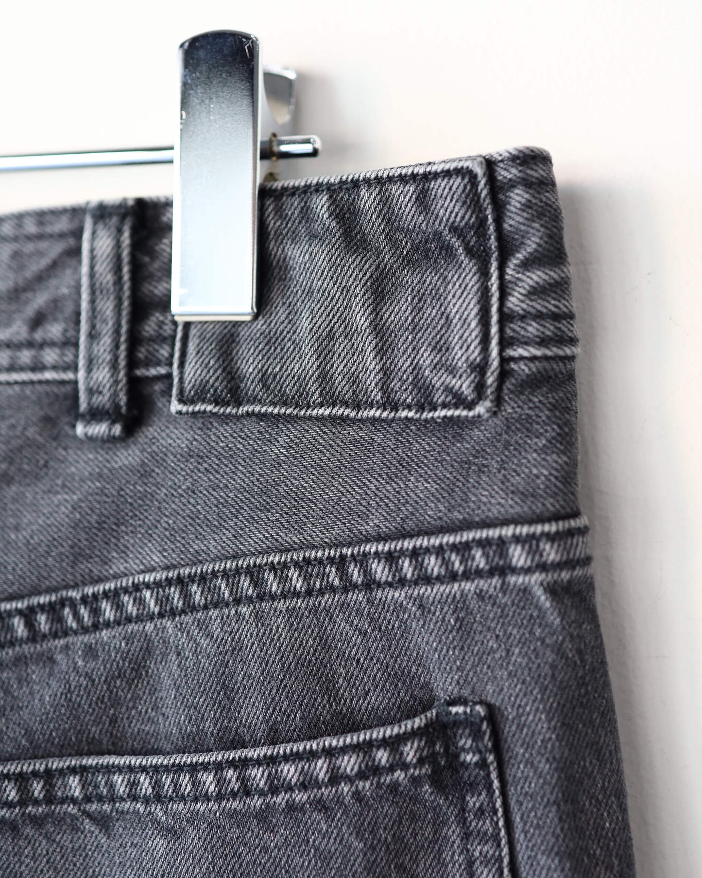 DENIM PANTS TYPE 001 "WASHED BLACK"