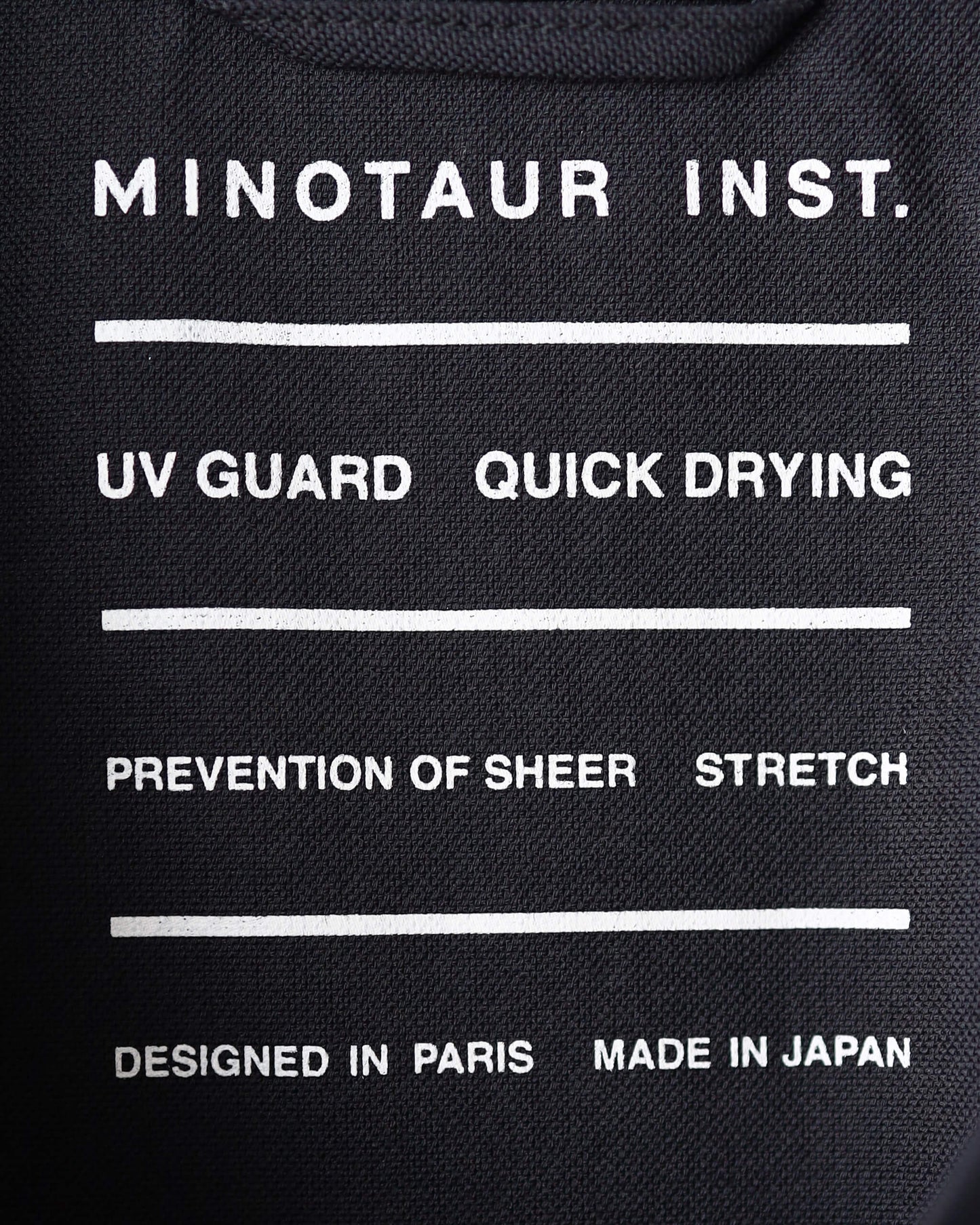 S/S CREW SHIRTS "BLACK"