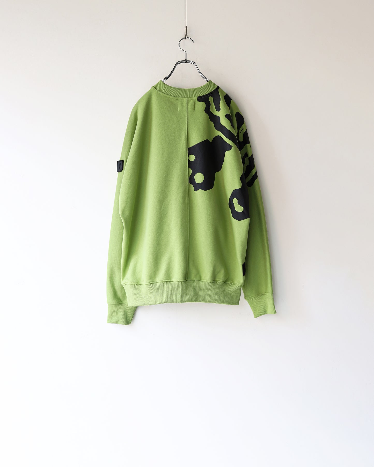 MONO SEAM SWEAT SHIRT "LIME GREEN"
