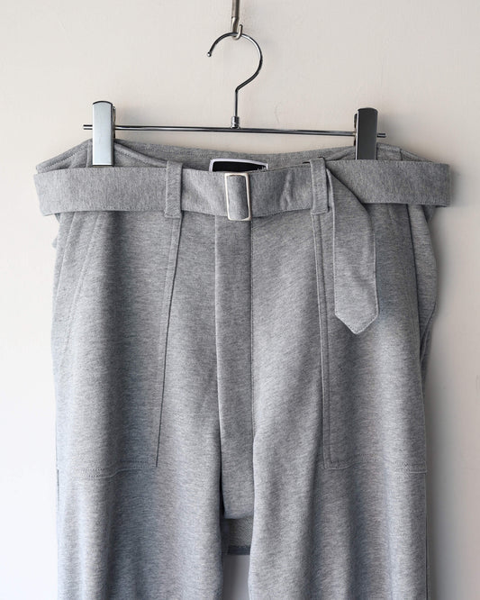 BONDAGE SWEAT PANTS "HEATHER GREY"