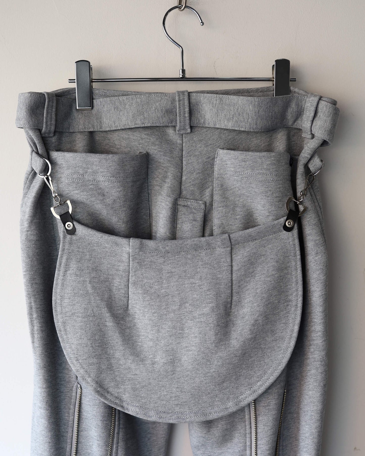 BONDAGE SWEAT PANTS "HEATHER GREY"