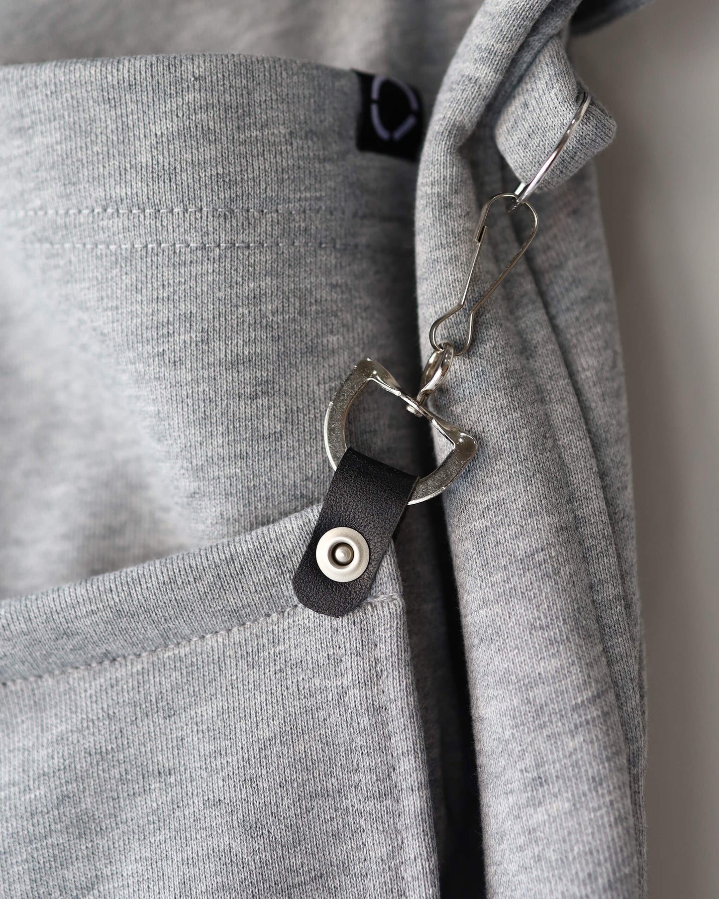BONDAGE SWEAT PANTS "HEATHER GREY"