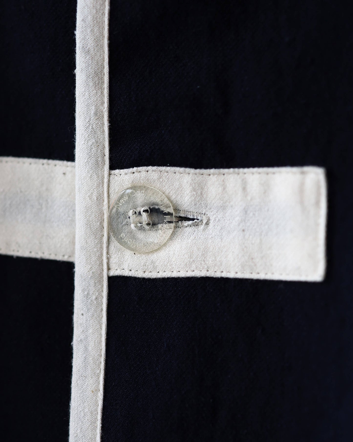"kung-fu" pajama #cotton silk nep viyella "black"