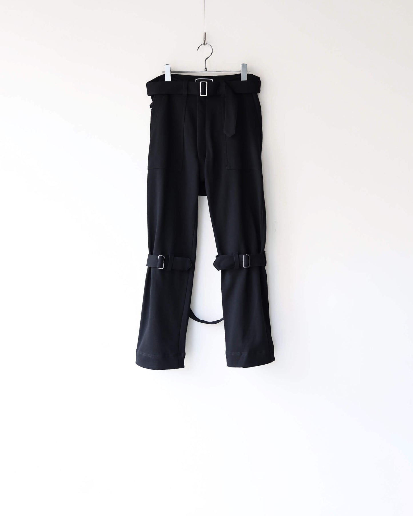 BONDAGE SWEAT PANTS "BLACK"