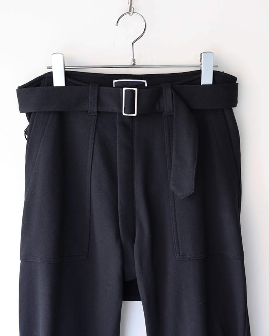 BONDAGE SWEAT PANTS "BLACK"