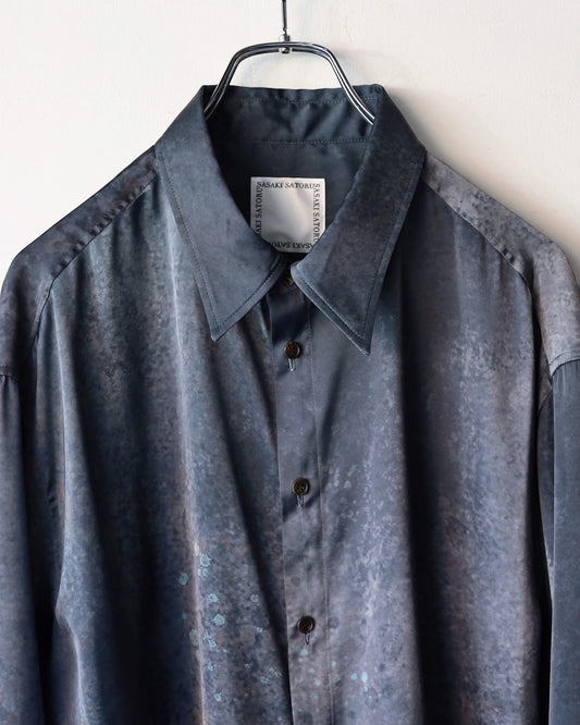 ASYMMETRY HEM SHIRT "Black"