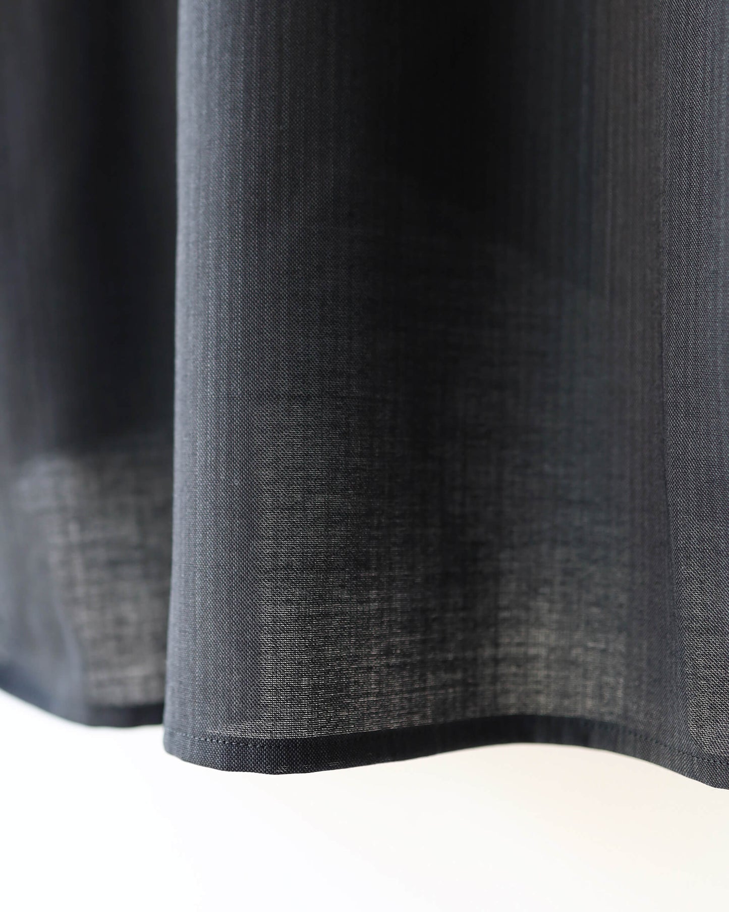 SKIPPER SHIRT WOOL HIGH TWIST TROPICAL "GRAY"