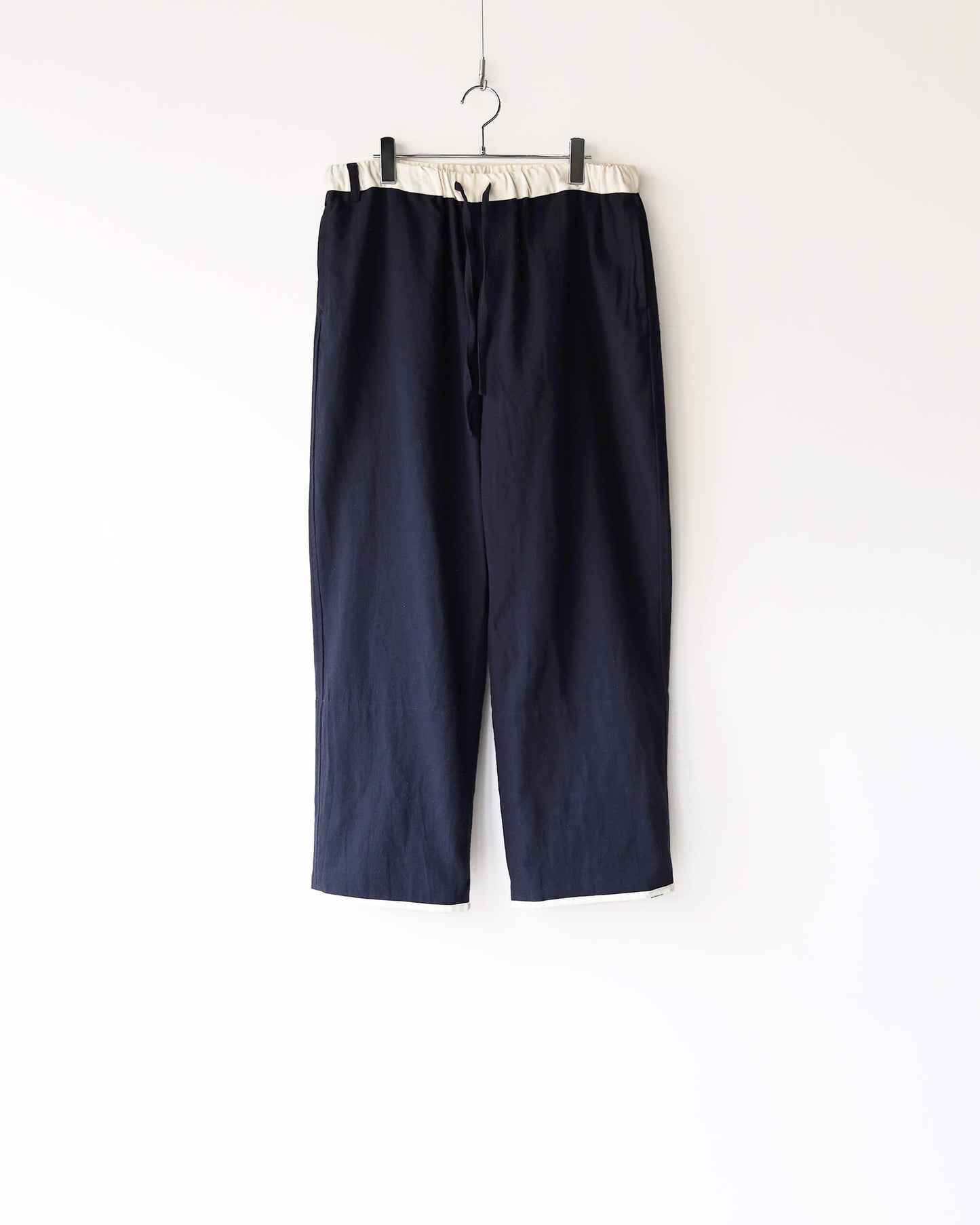 "kung-fu" pajama #cotton silk nep viyella "black"