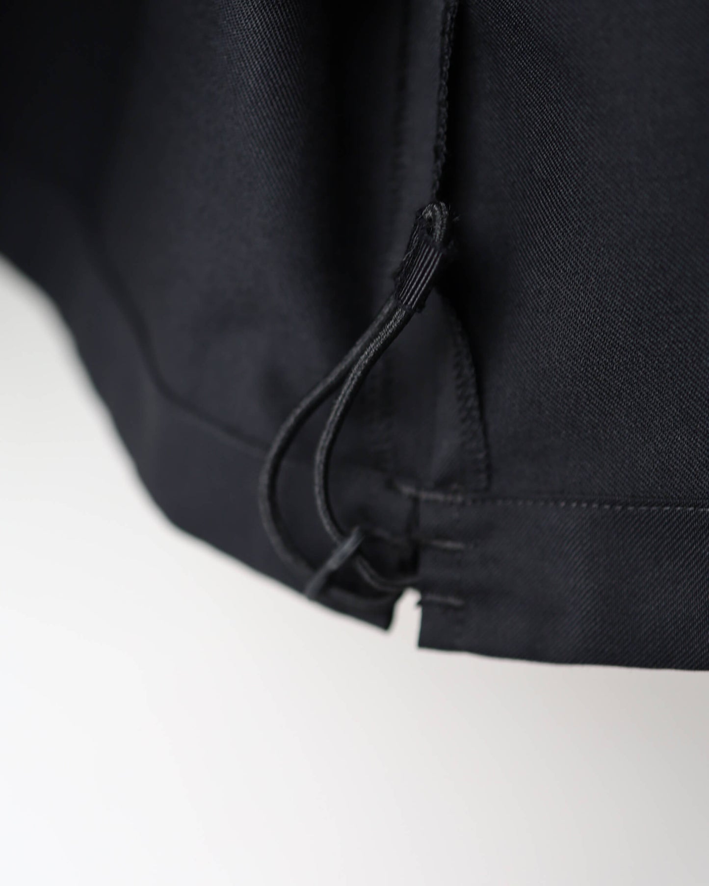 W ZIP SHIRTS BLOUSON "BLACK"