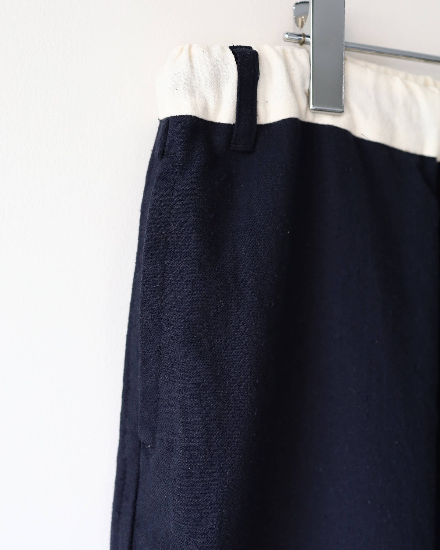 "kung-fu" pajama #cotton silk nep viyella "black"