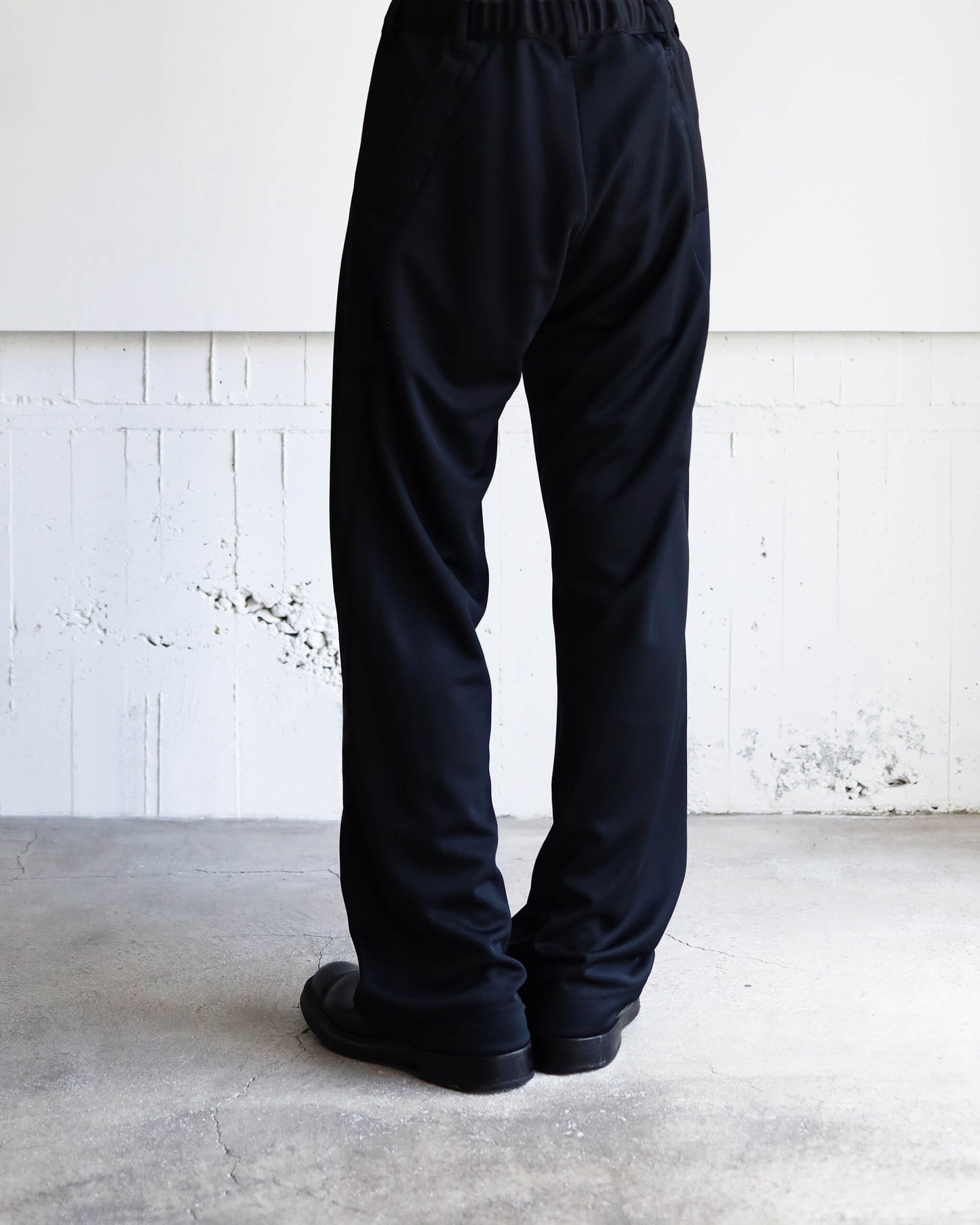 JERSEY TRACK PANTS "Bk"