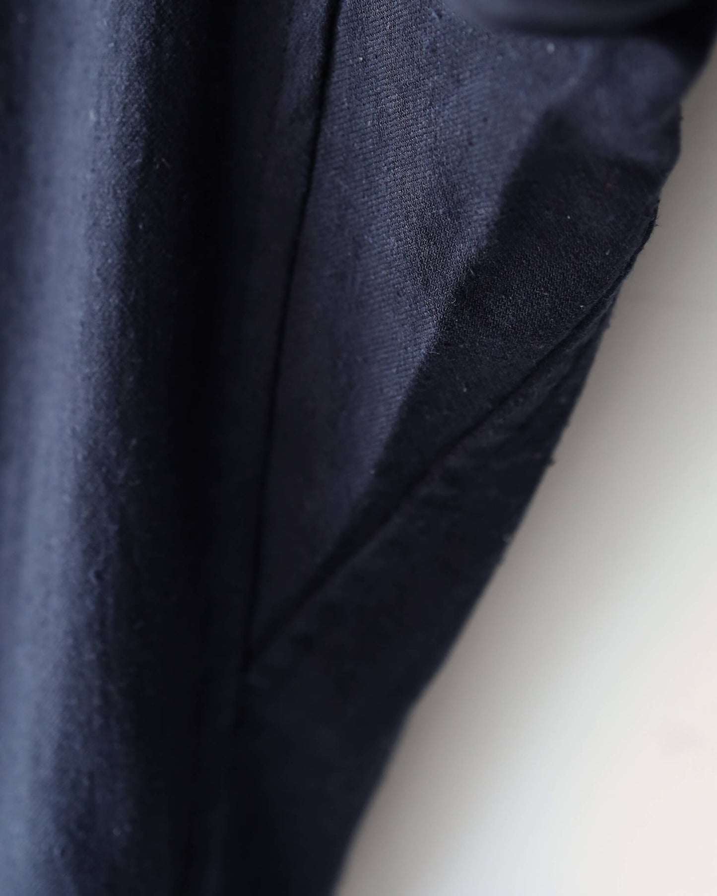 "kung-fu" pajama #cotton silk nep viyella "black"