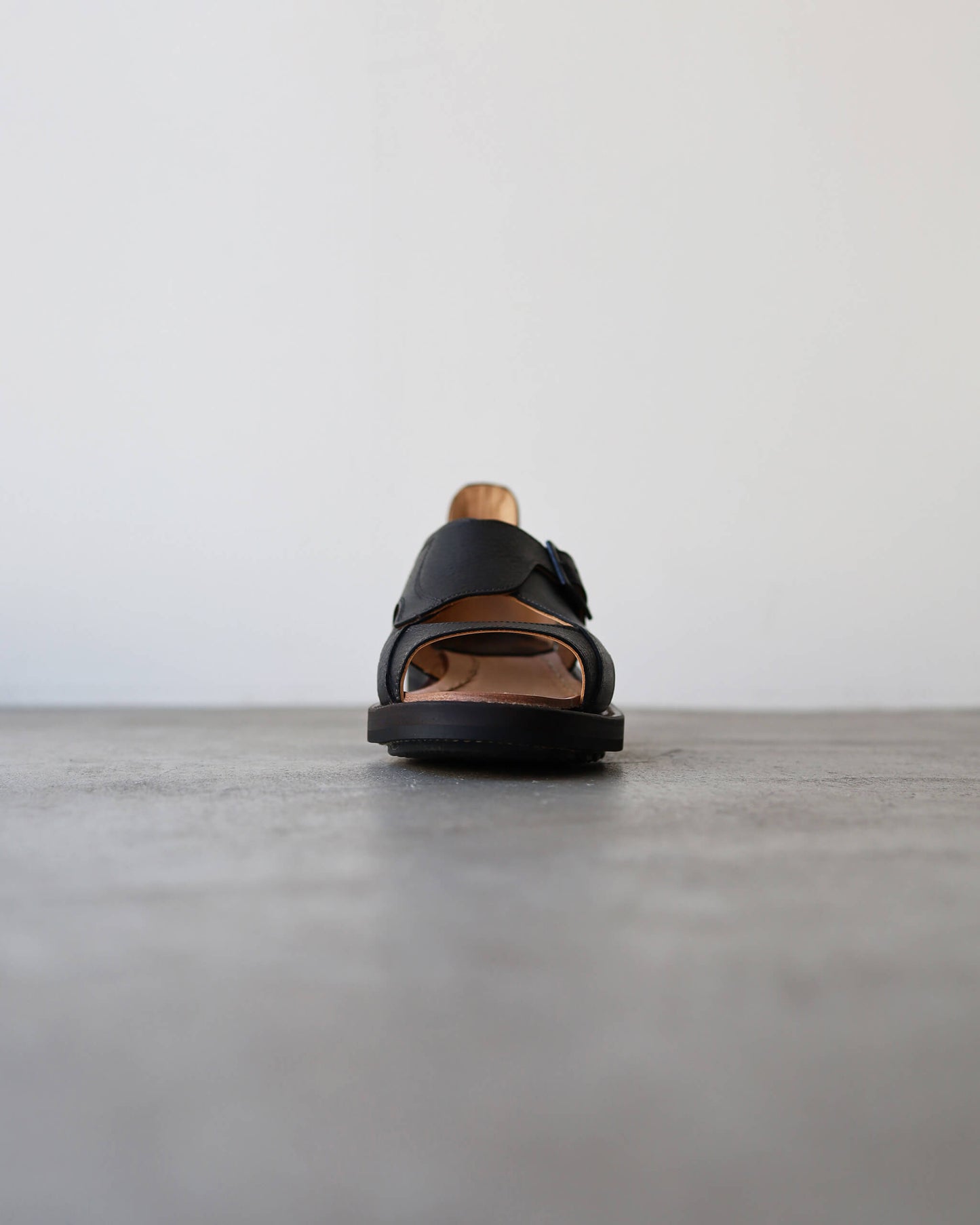 Hunt-Sandals - Chari Goat × Italian Horse "Black"