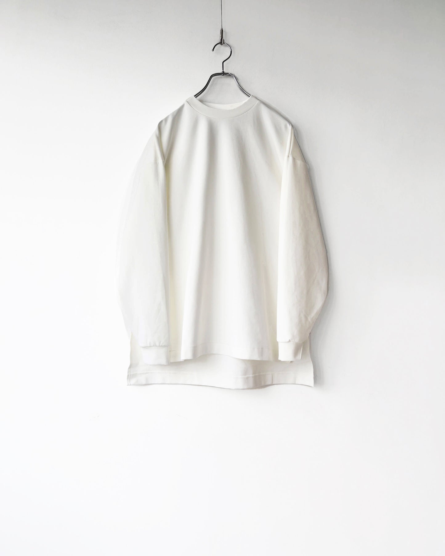 ORGANIC SLIT CREW "WHITE"