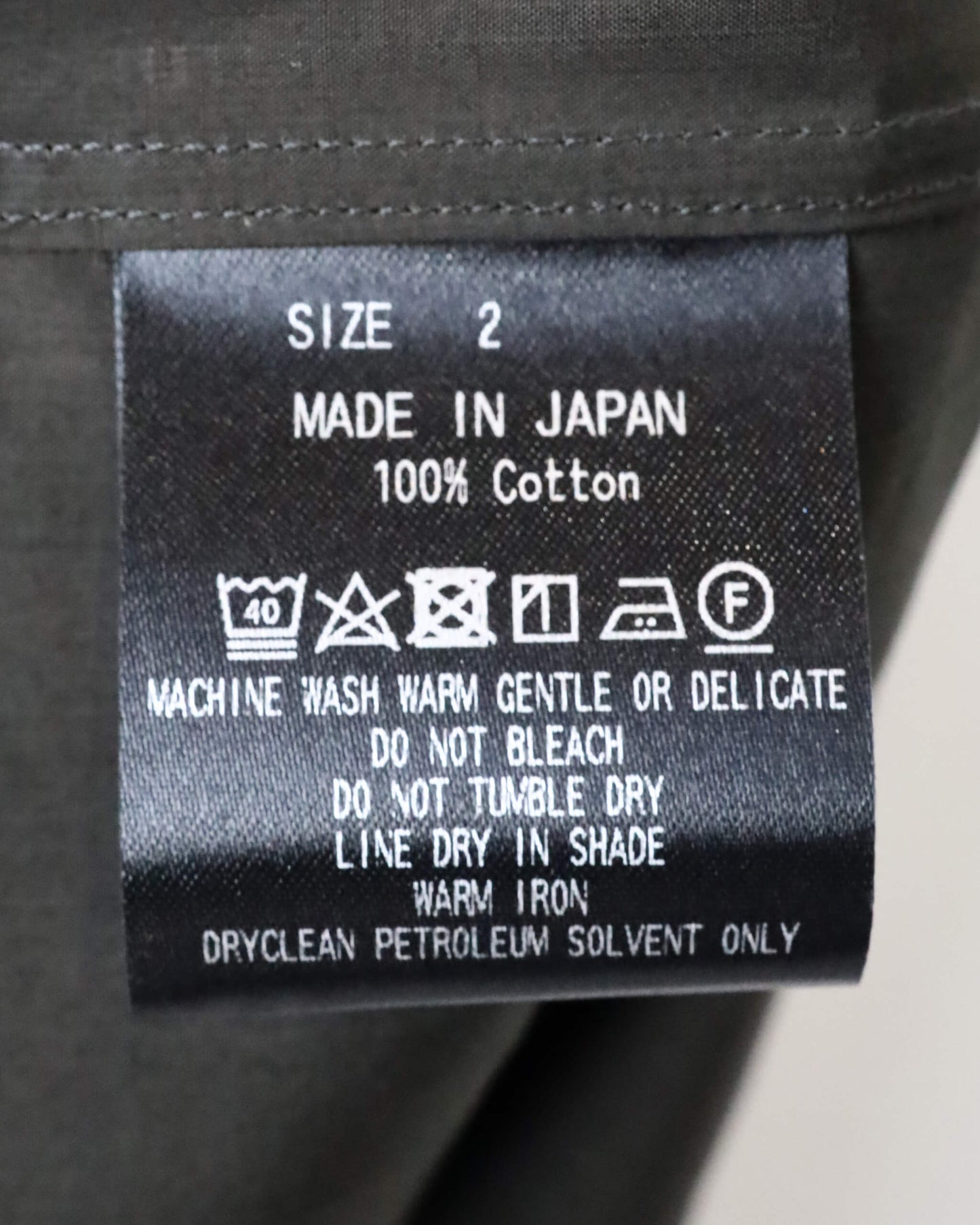 COMFORT FIT SHIRT ORGANIC GIZA TYPEWRITER-CLOTH "BLACK"