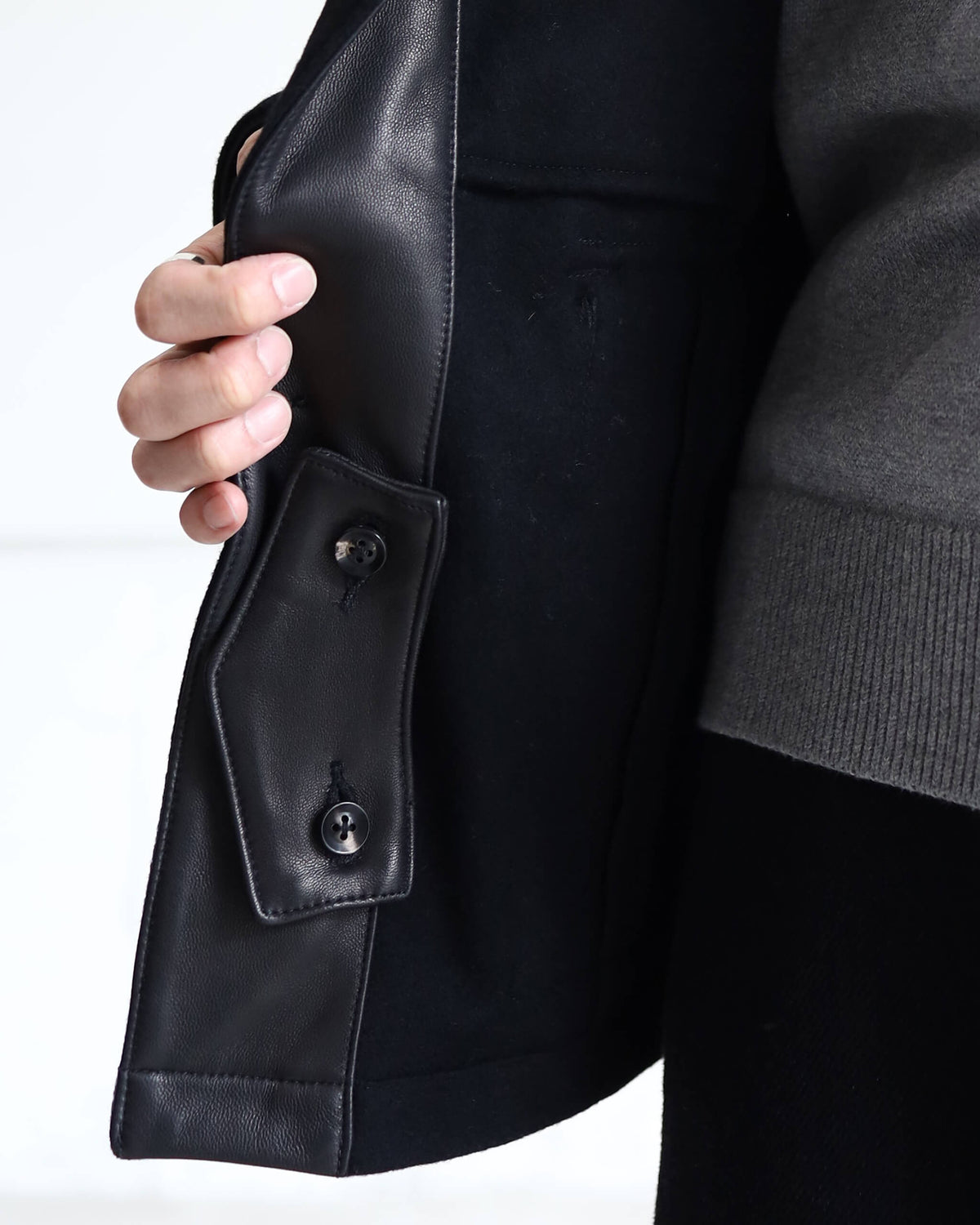 COVERALL JACKET "BLACK"