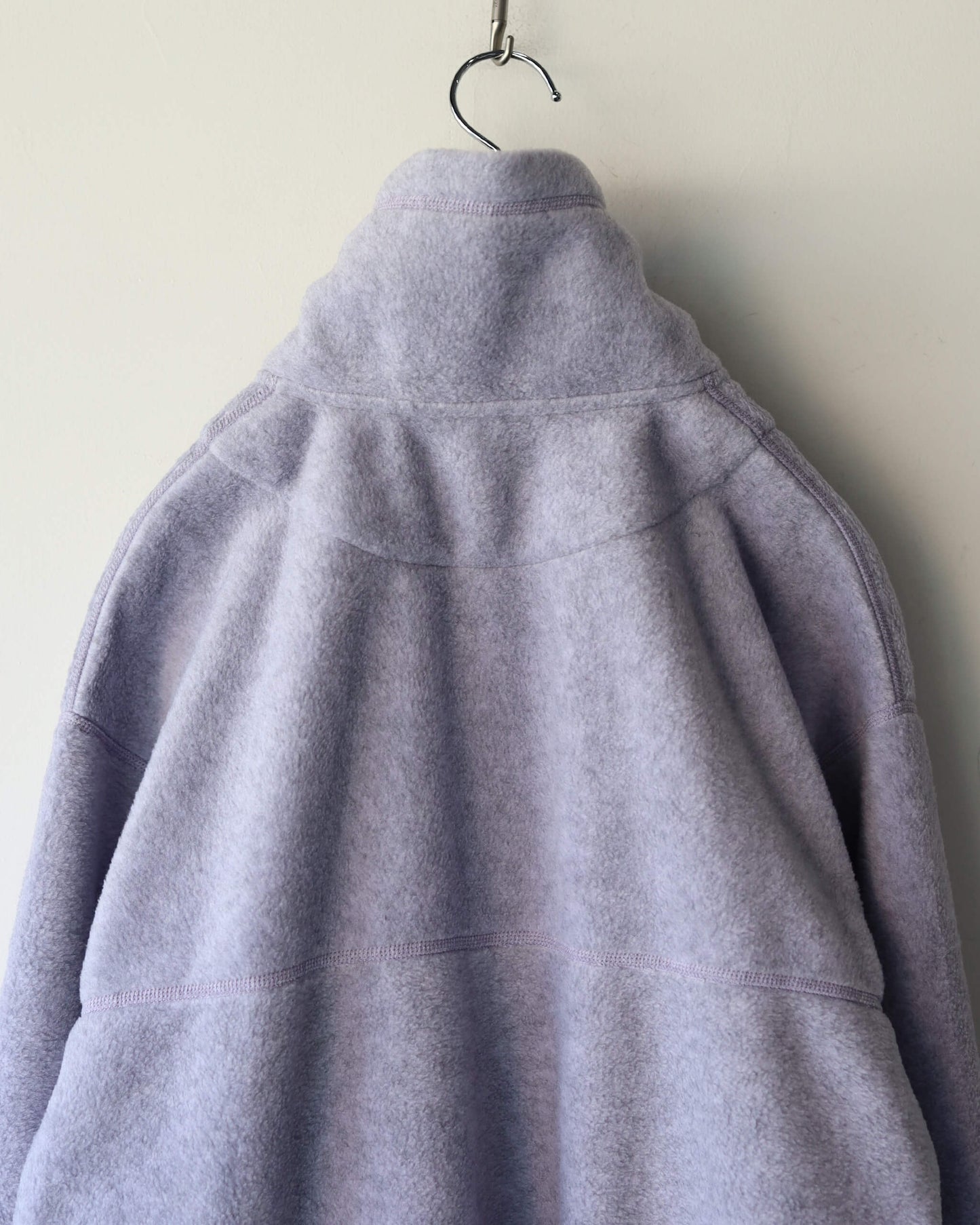 FLEECE W ZIP PULLOVER "L.PURPLE"