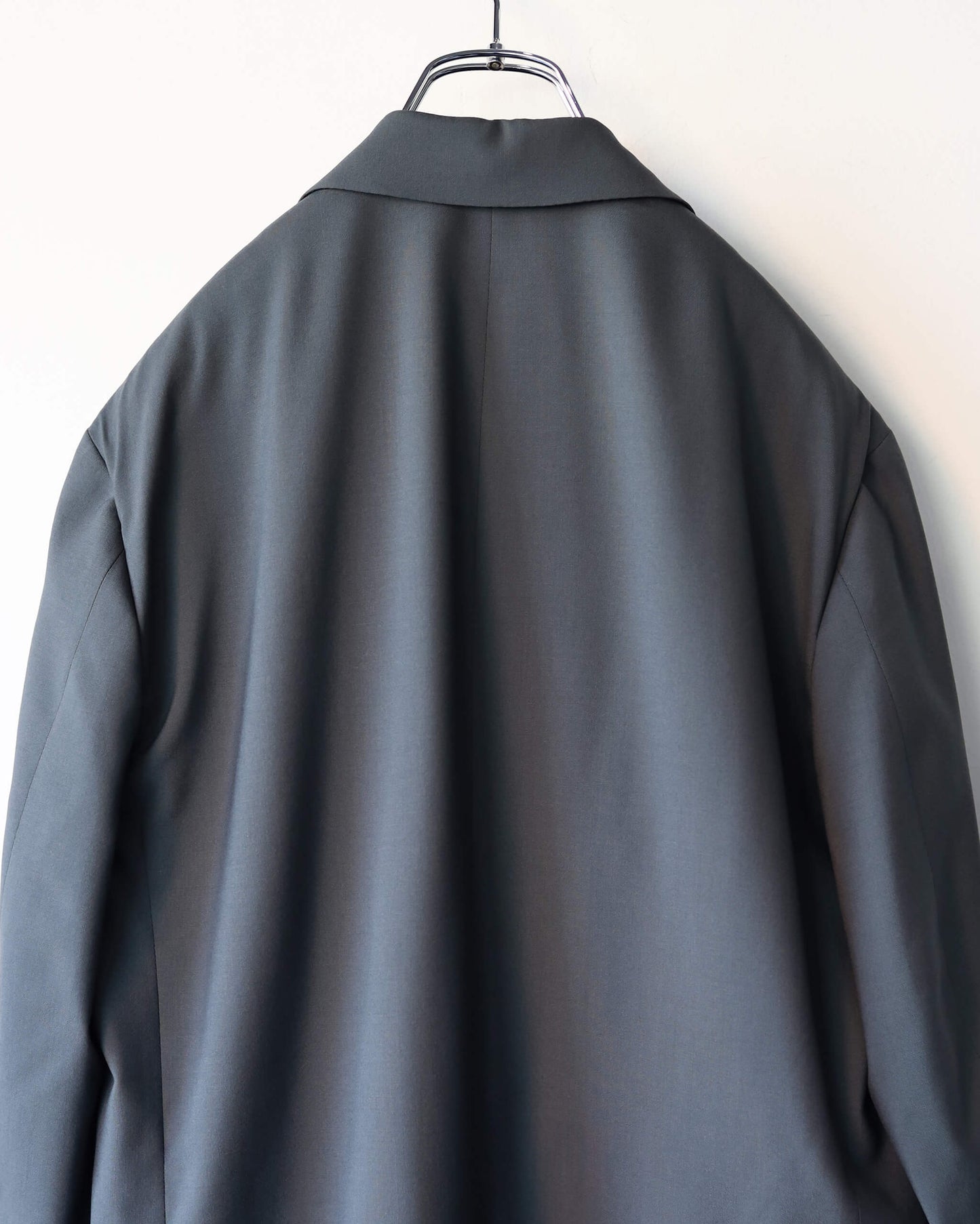 SPORTS COAT ORGANIC WOOL 2/80 TROPICAL "CHARCOAL"