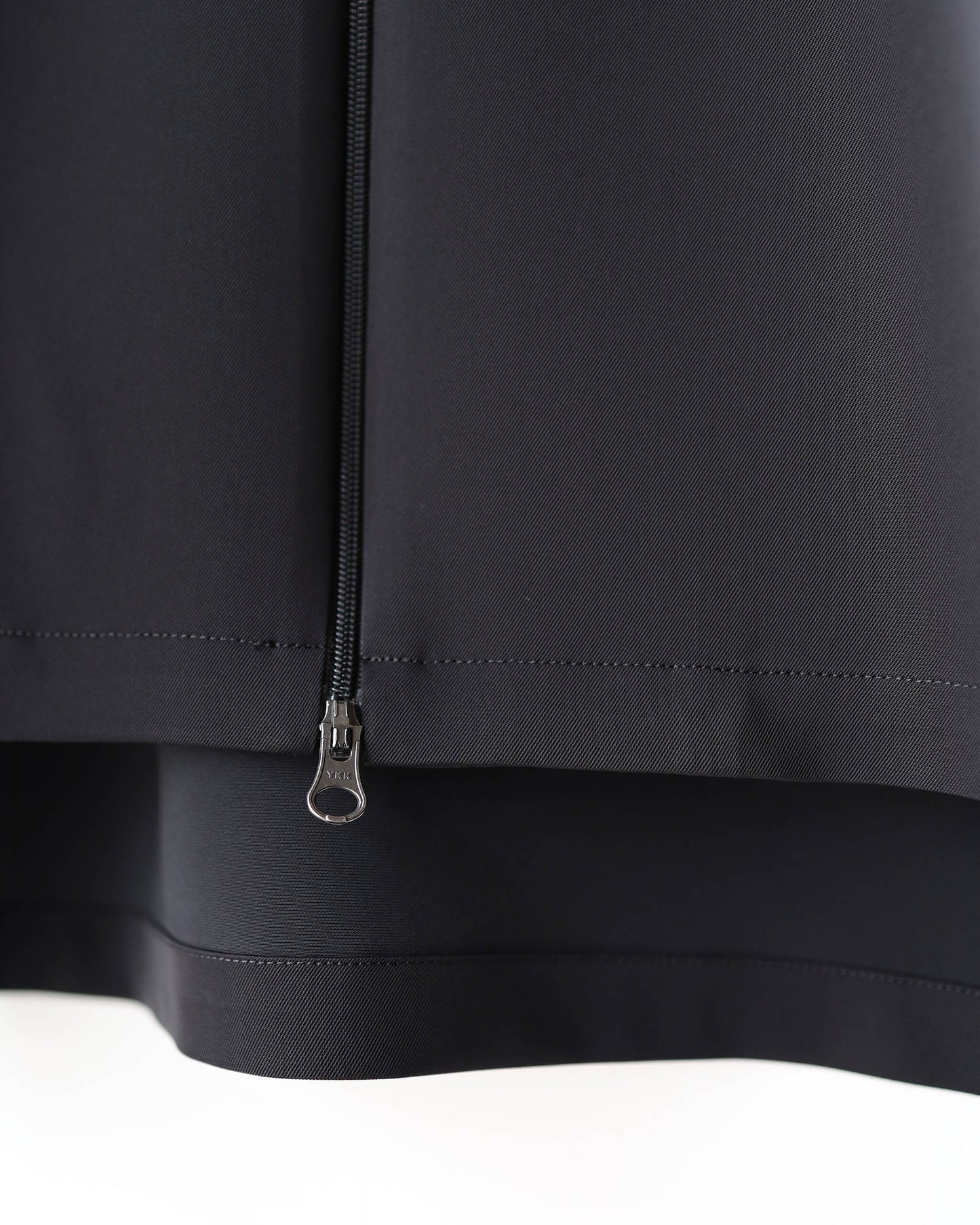 TS ZIP SHIRTS "BLACK"