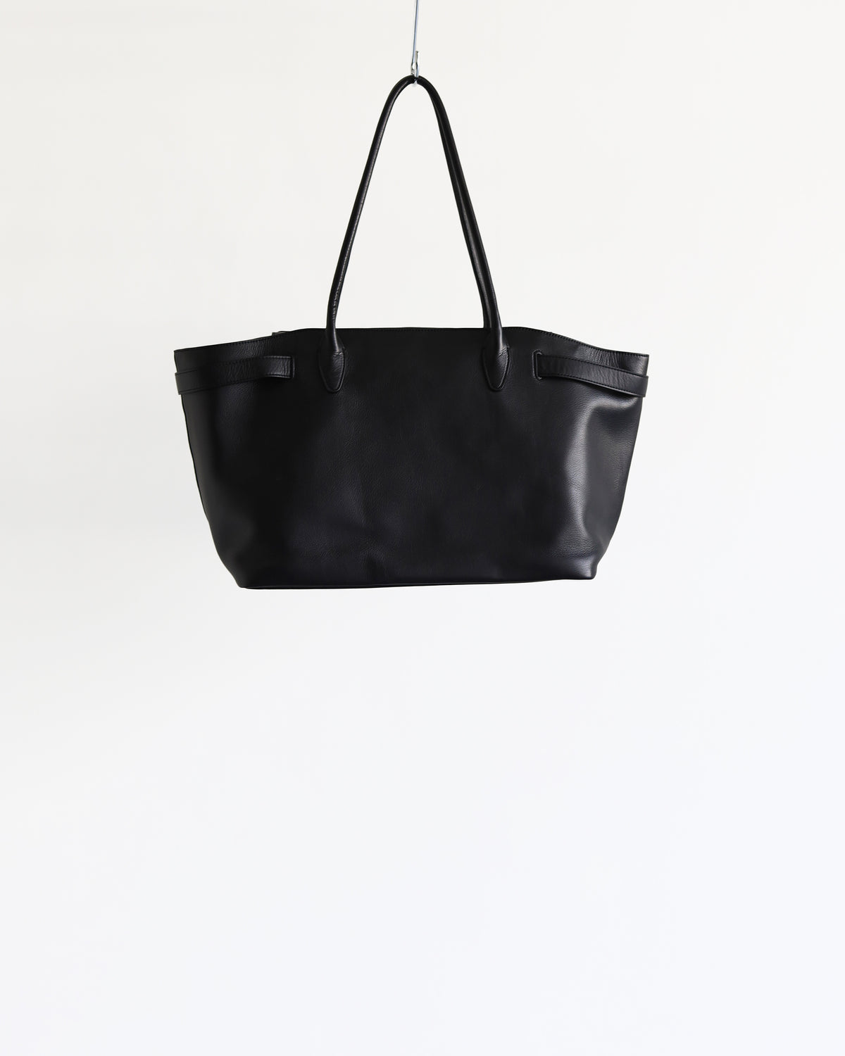 ELLA LEATHER BAG "BLACK"
