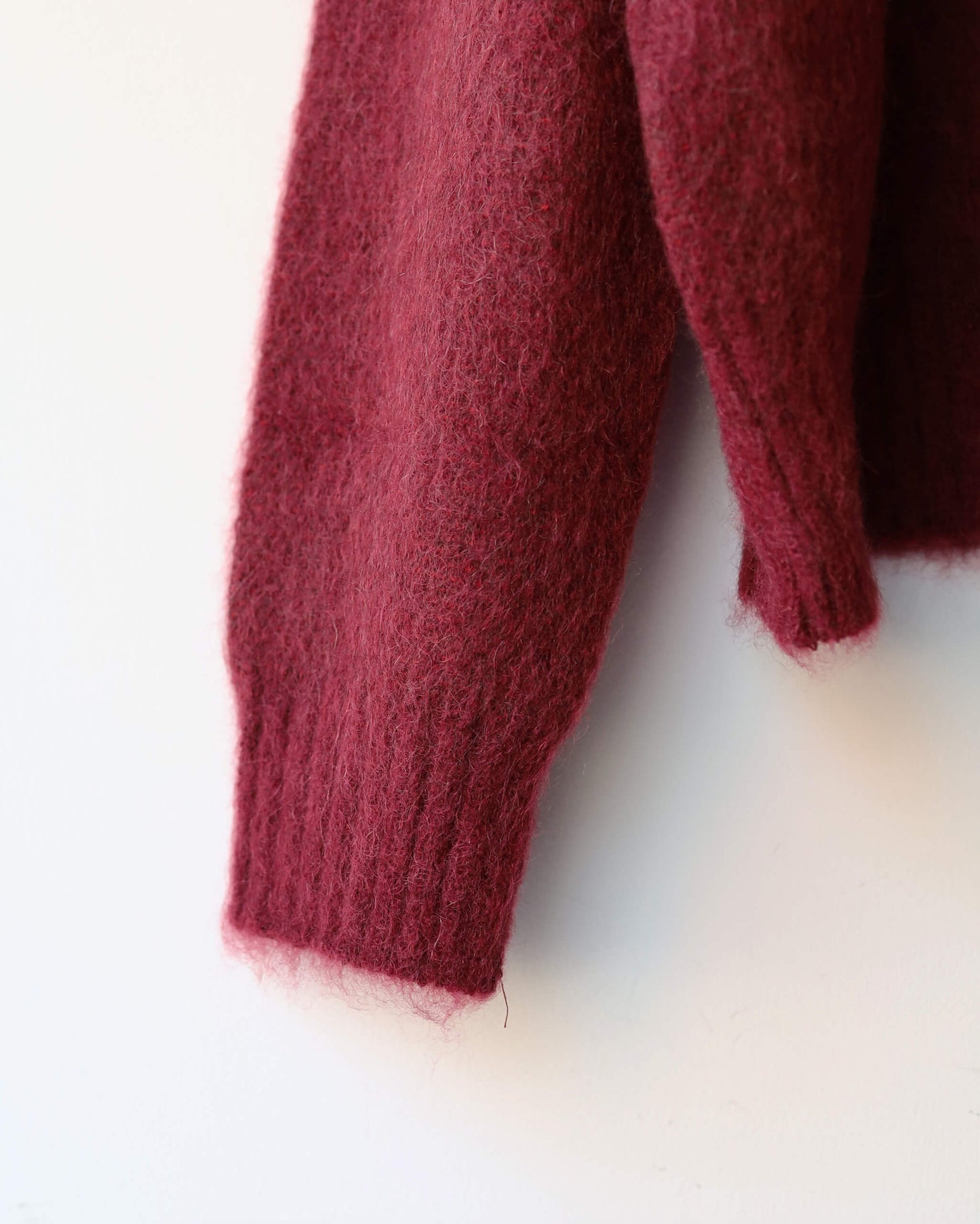 JACQUARD CARDIGAN "Brown Red"