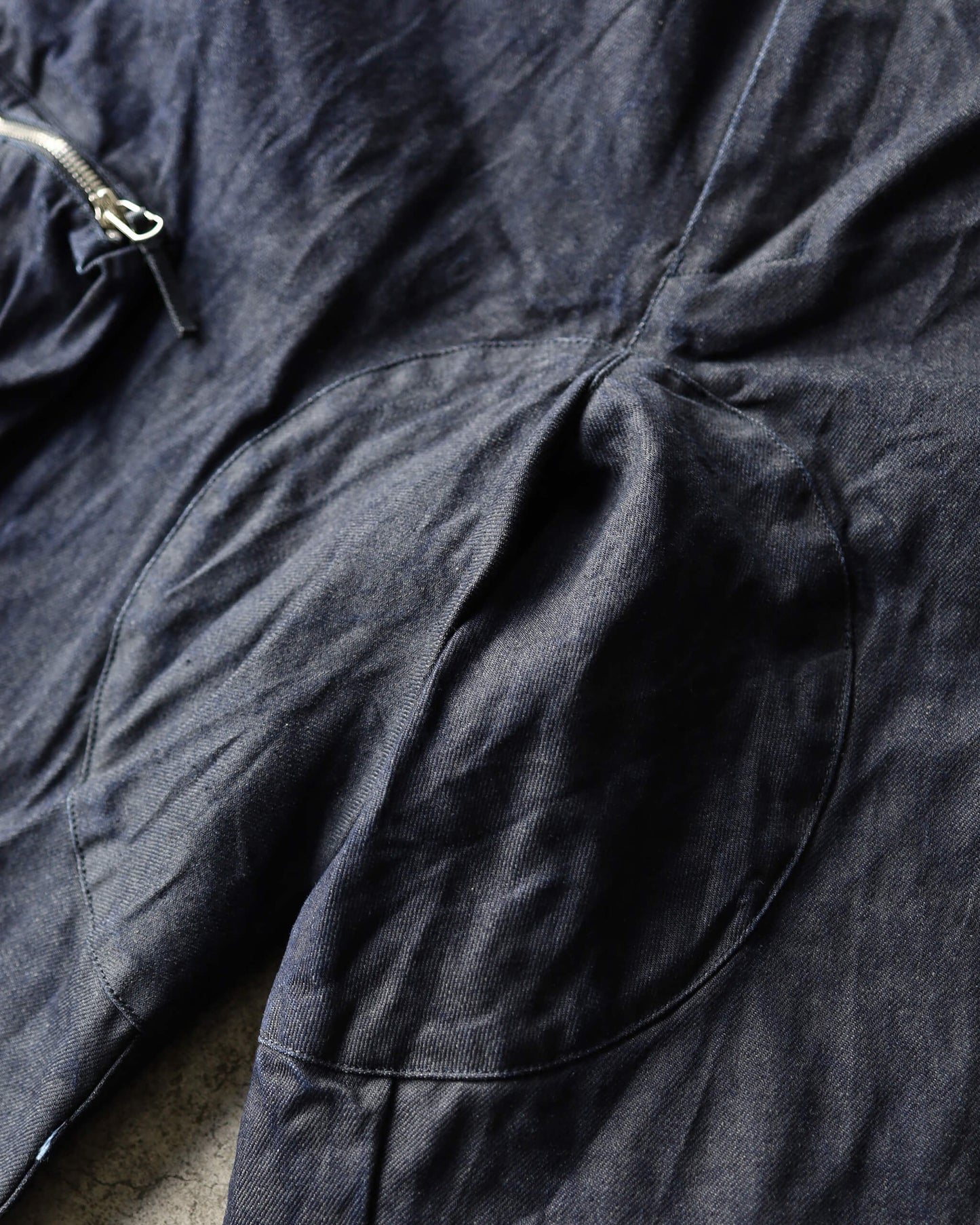 DENIM CARGO SHORTS "KURE"