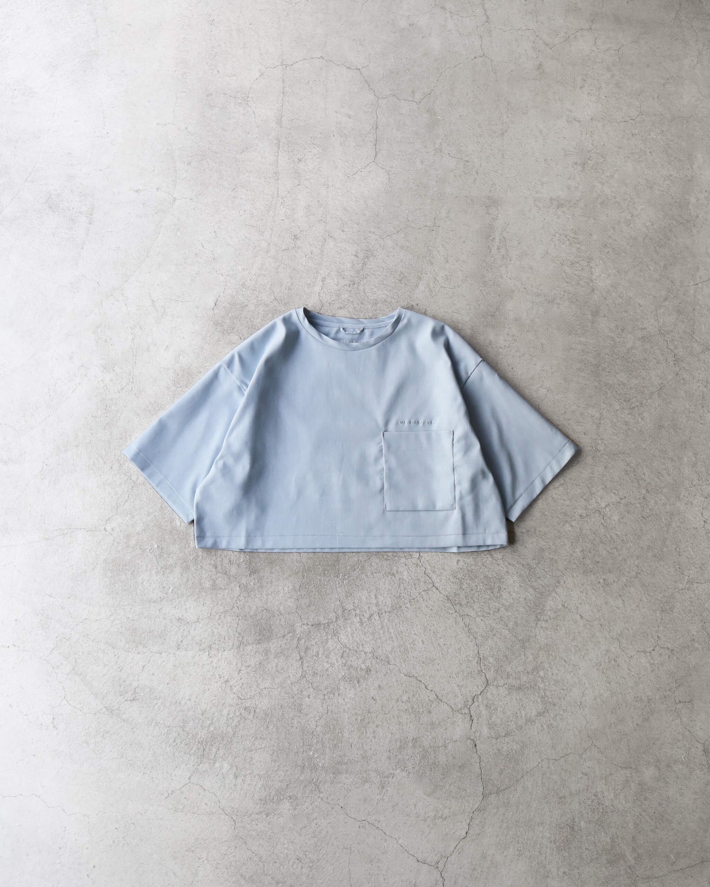SHORT T-SHIRTS "PALE BLUE"