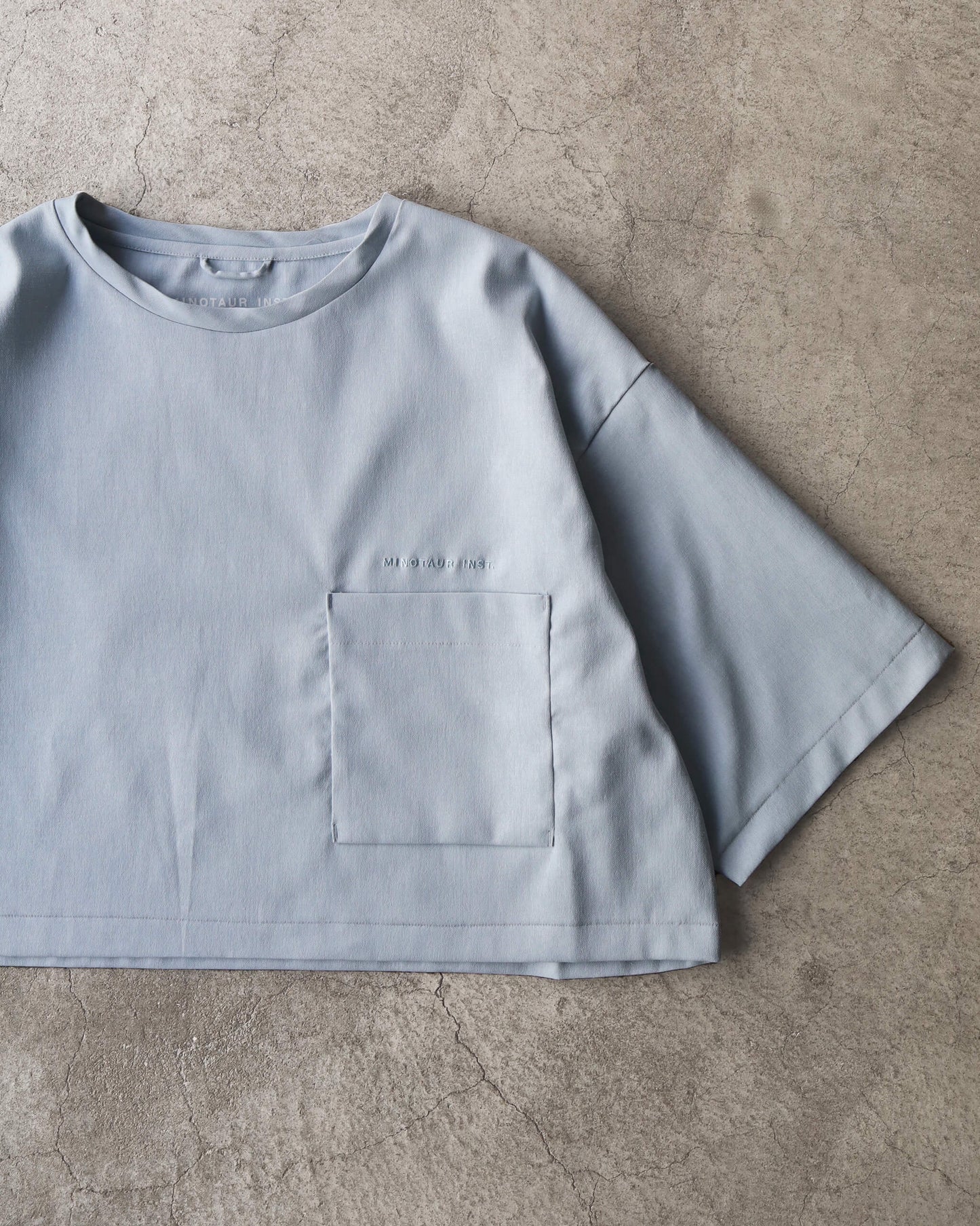 SHORT T-SHIRTS "PALE BLUE"