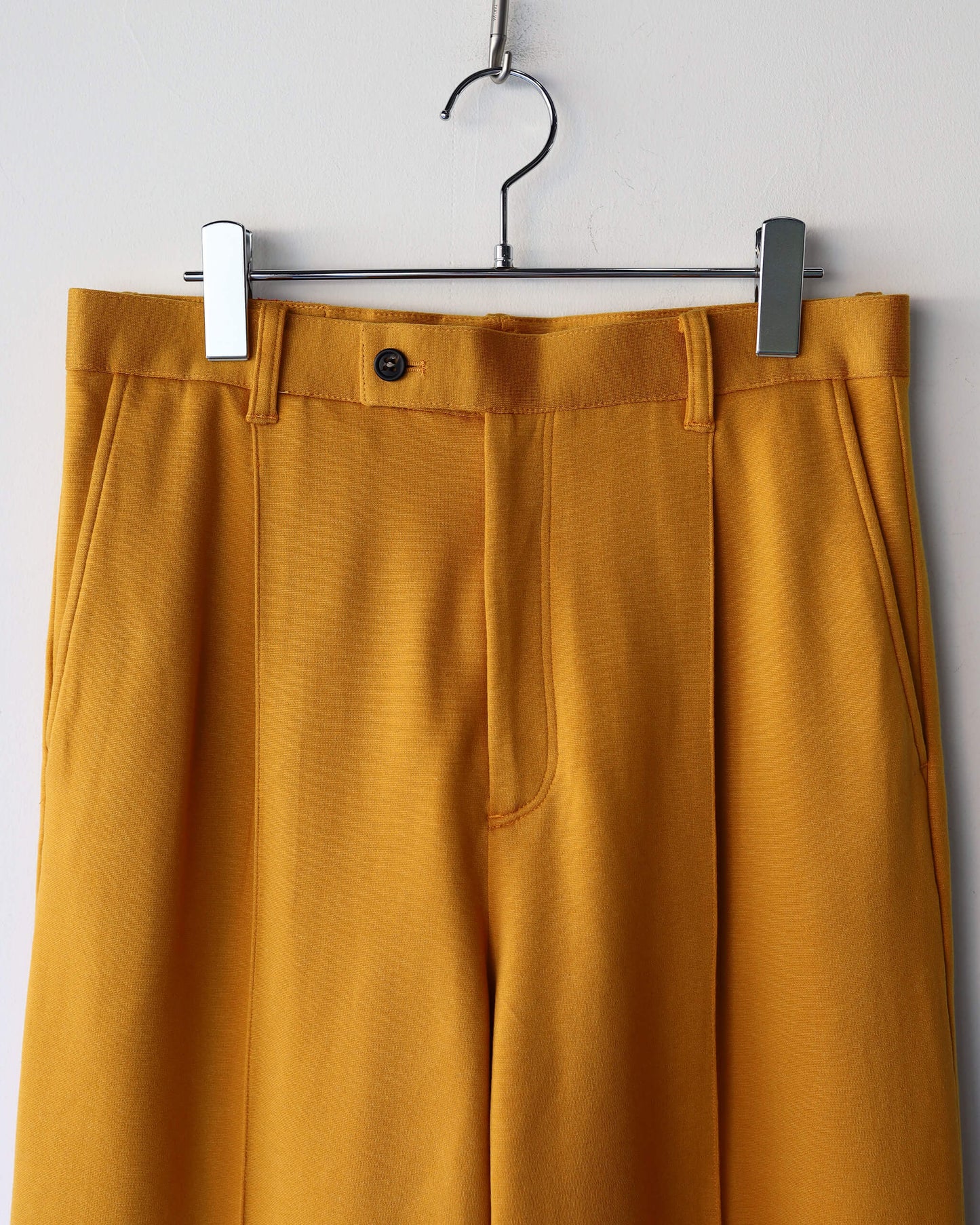 CUT AND SEWN WIDE SLACKS "Orange"