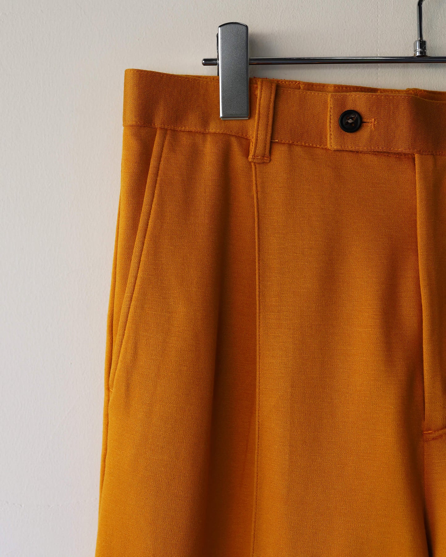 CUT AND SEWN WIDE SLACKS "Orange"