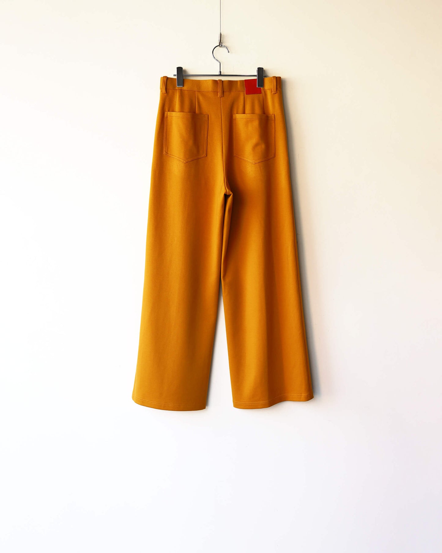CUT AND SEWN WIDE SLACKS "Orange"