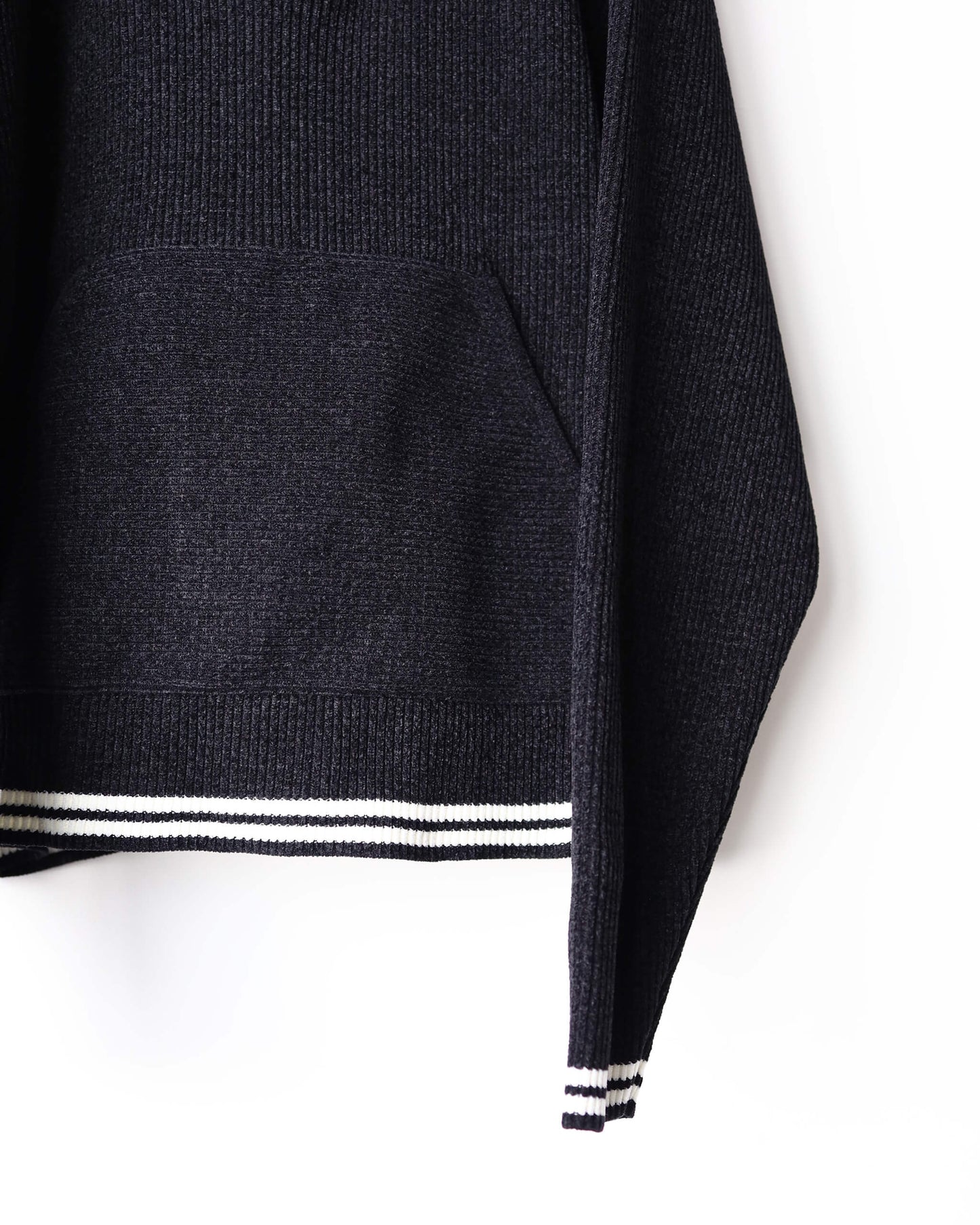 CORDY KNIT MEXPARKA "BLACK"