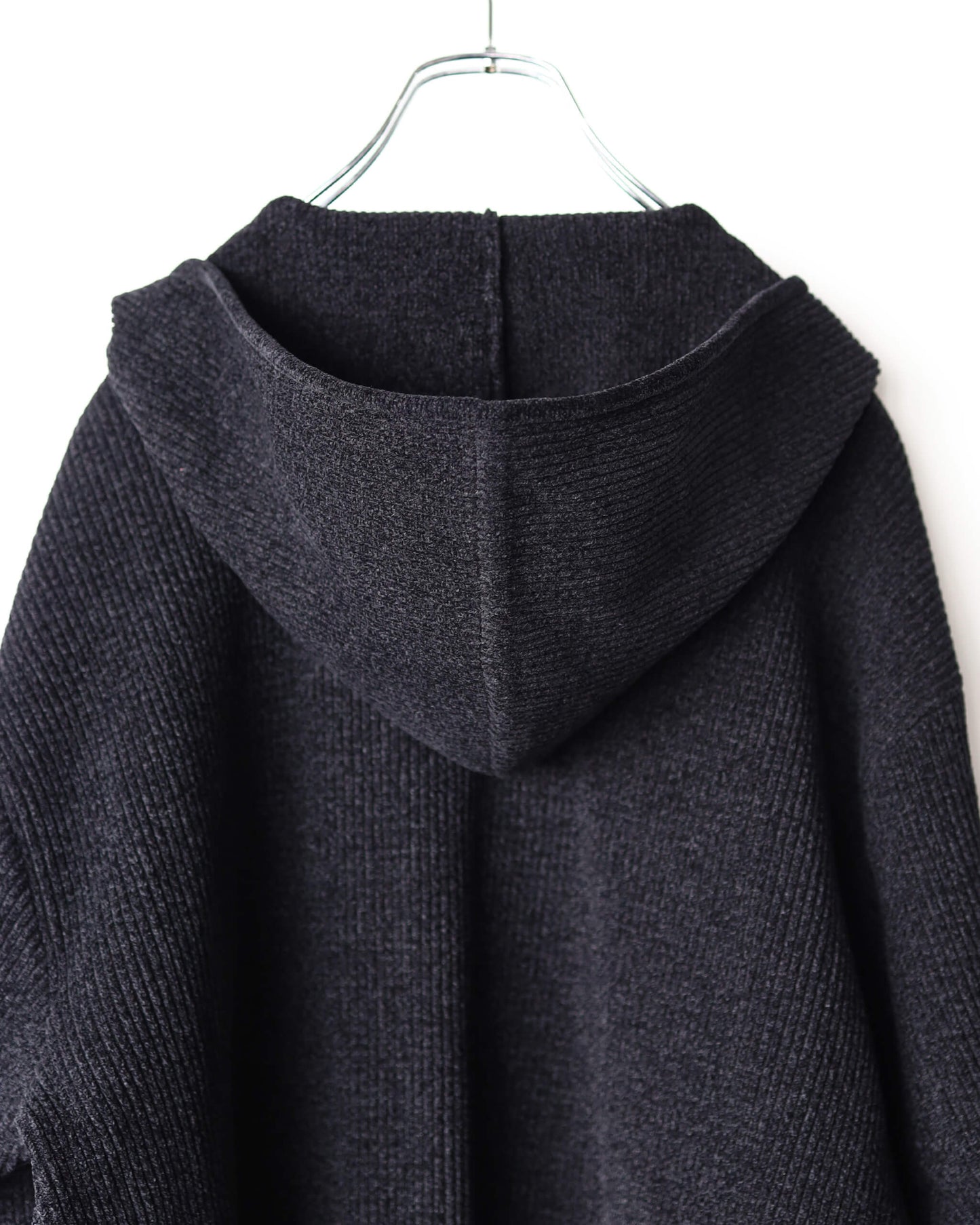 CORDY KNIT MEXPARKA "BLACK"